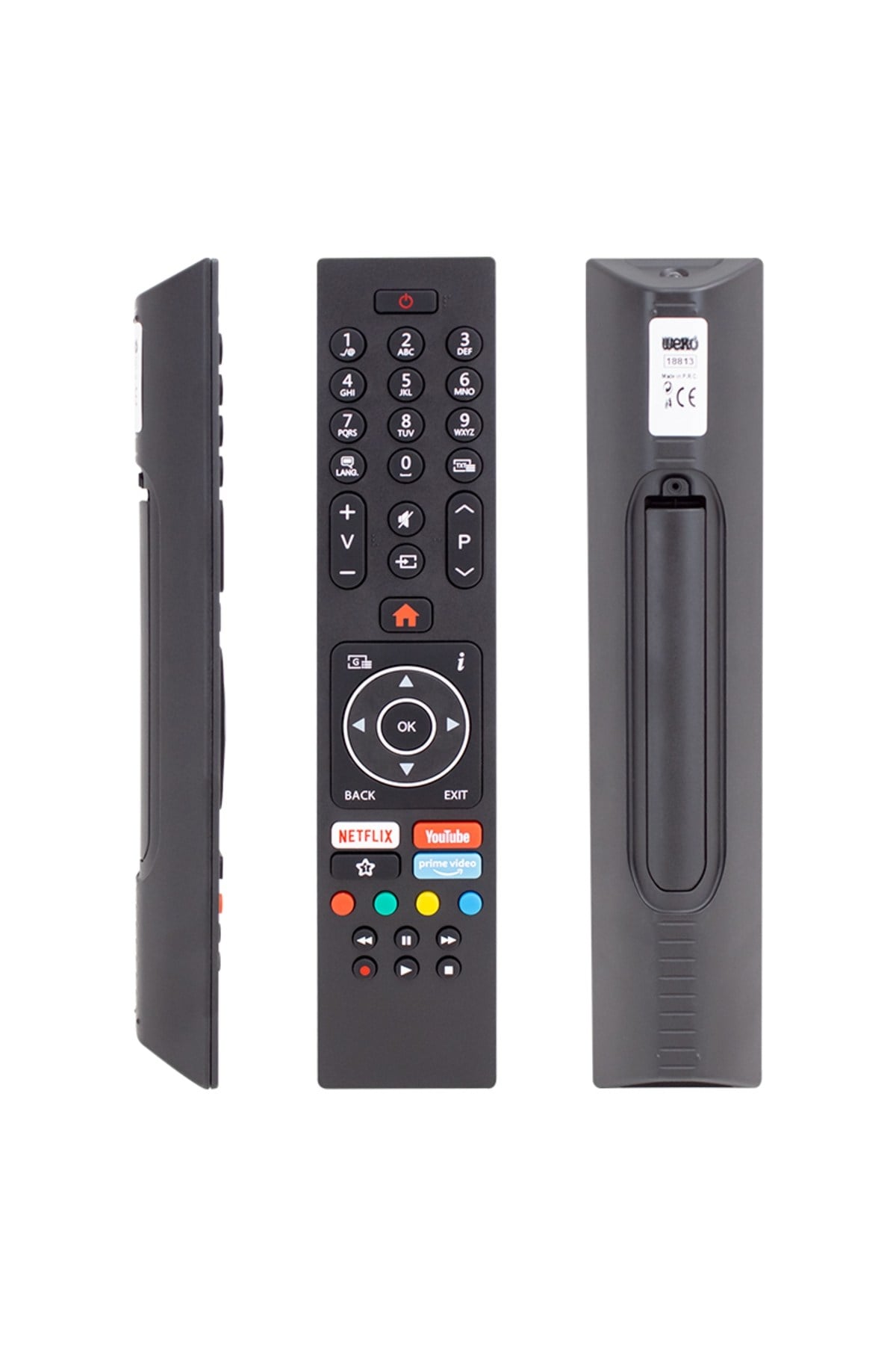 RC 43135P Netflix-Youtube-Prime Video Tuşlu Lcd-Led Tv Kumanda