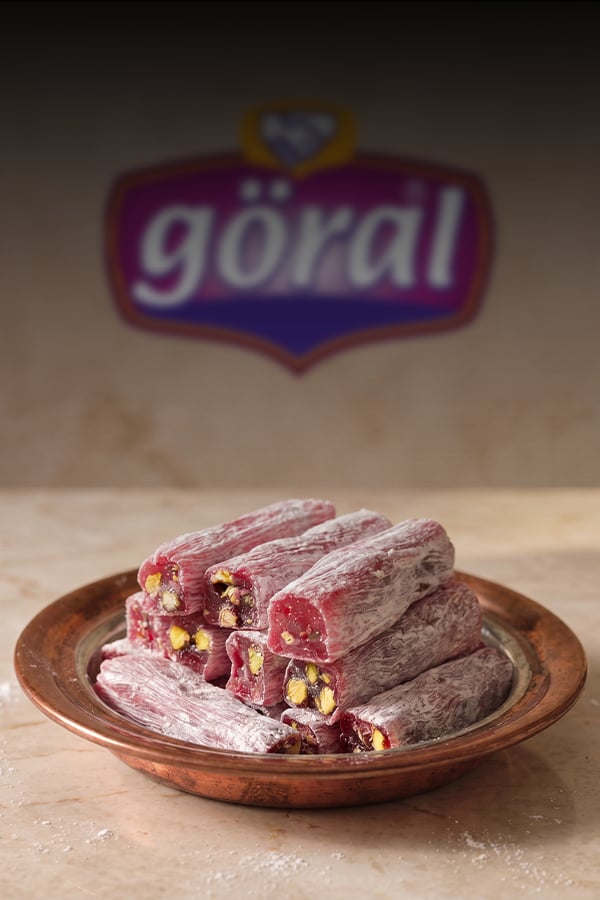 Fıstıklı Narlı Fitil Lokum-500 GR