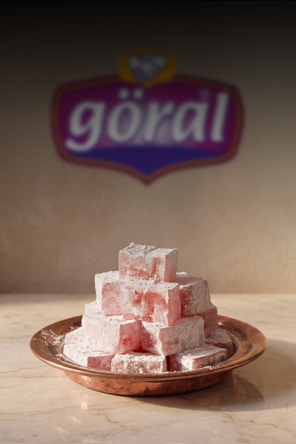 Güllü Lokum-1000 GR