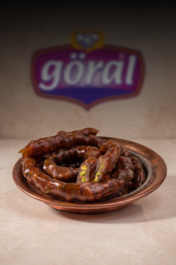 Yöresel Antep Sucuğu - Fıstıklı-1000 GR