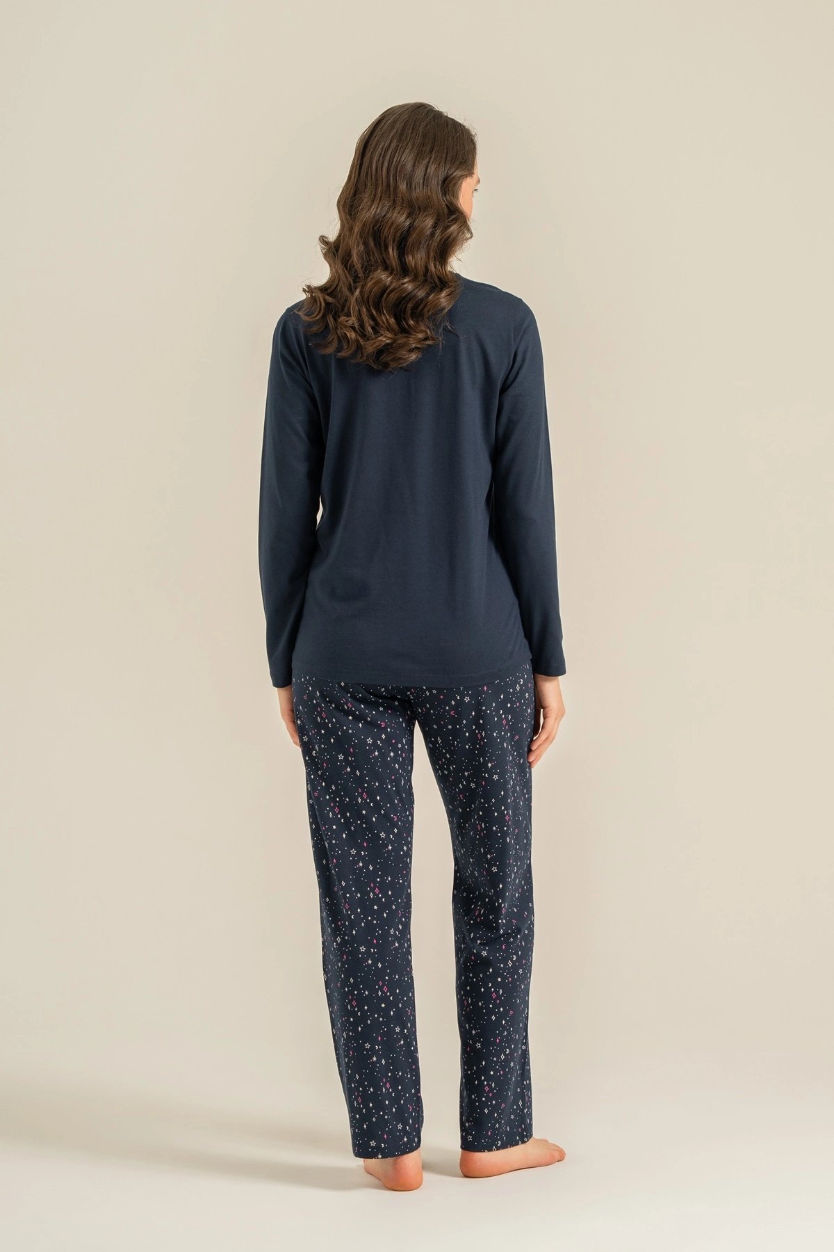 Arnetta  Ar3775-X  Kadın Uzun Kollu Pijama Takım