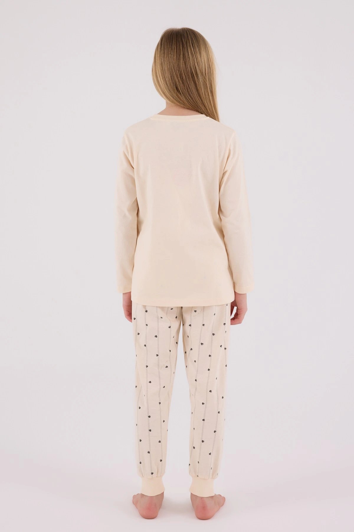 Arnetta 3434-G Kız Çocuk Uzun Kol Pijama Takım