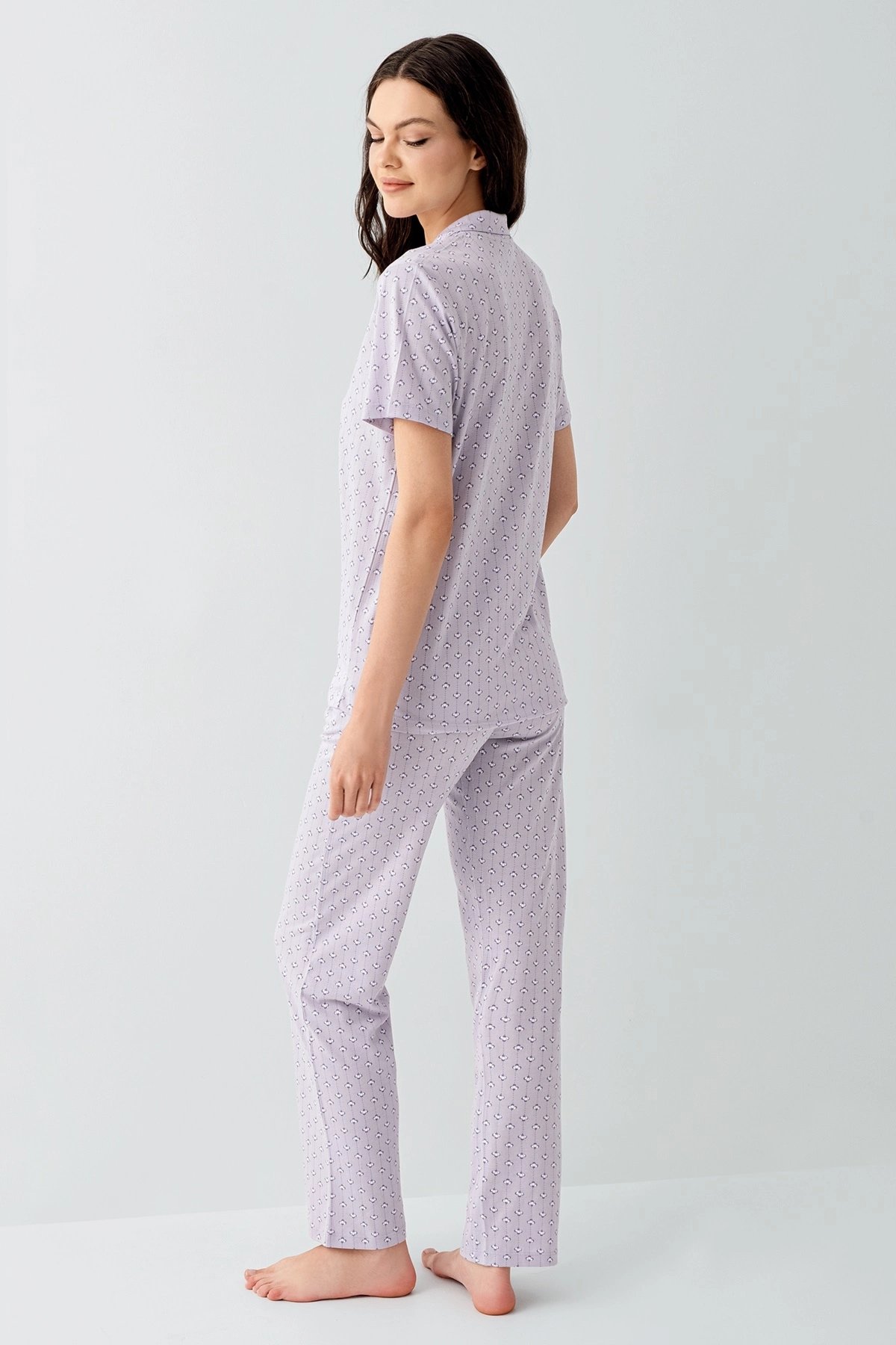 Arnetta 3552-S Kadın Gömlek Pijama Takım