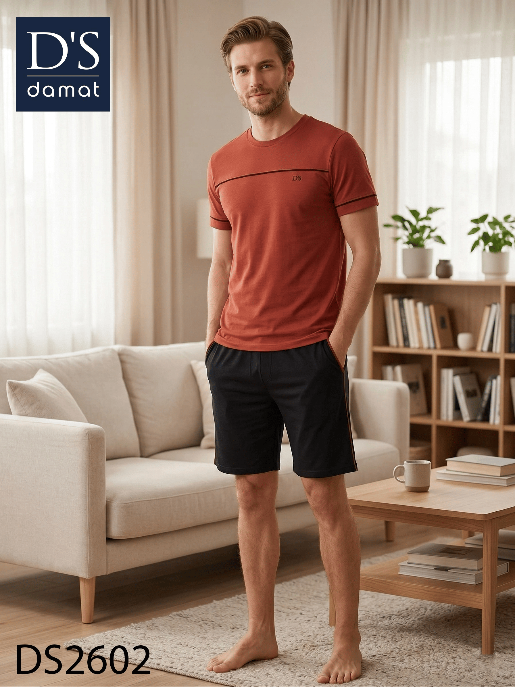 D's Damat 2602 Erkek Youngster Şort Takım