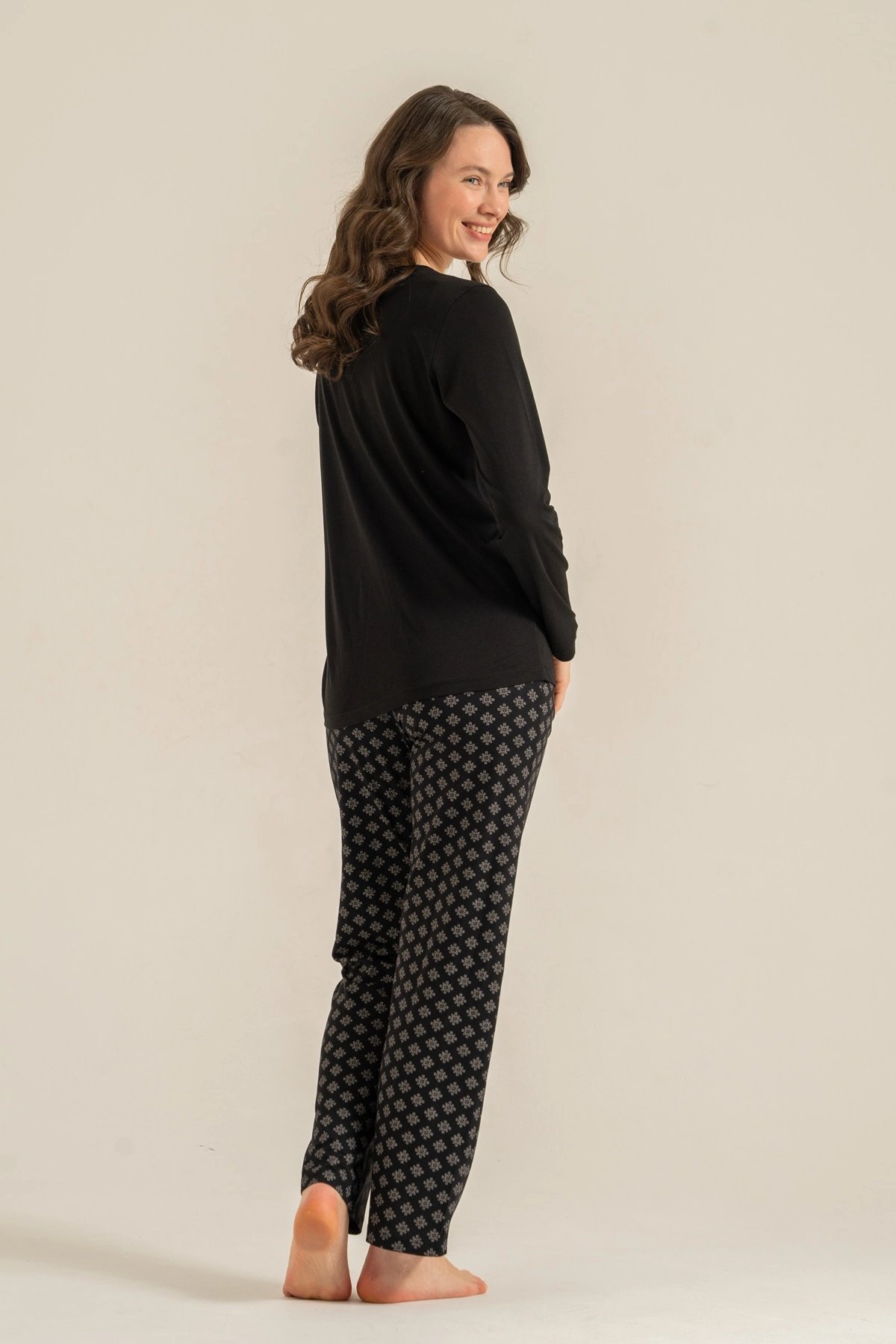 Pierre Cardin  Pc9289-S  Kadın Uzun Kollu Pijama Takımı