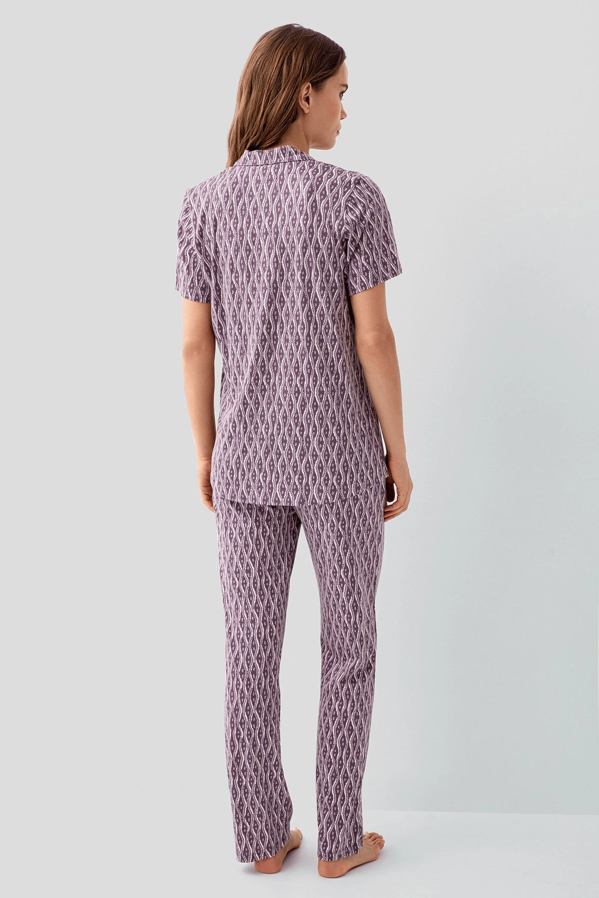Pierre Cardin 9184-S Kadın Gömlek Pijama Takım