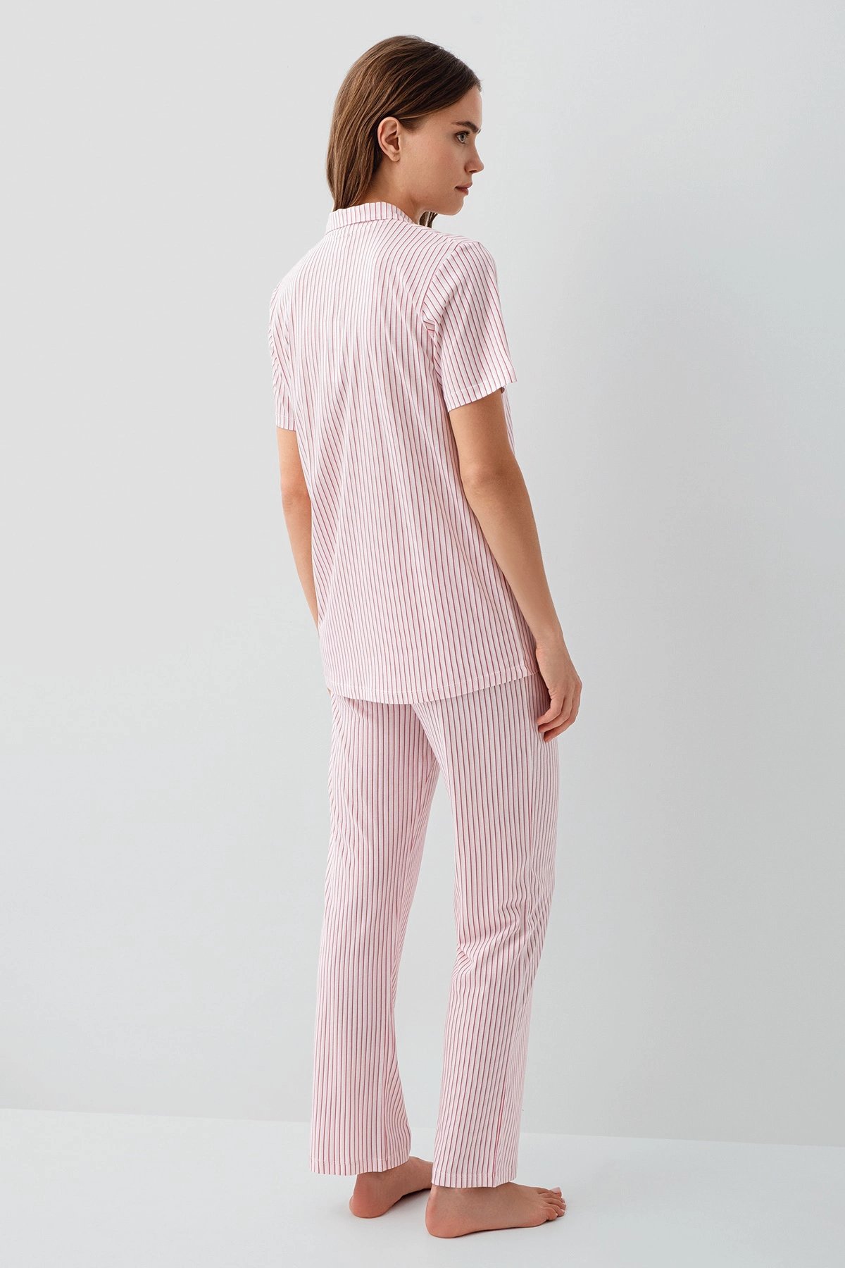 Pierre Cardin 9204-S Kadın Gömlek Pijama Takım