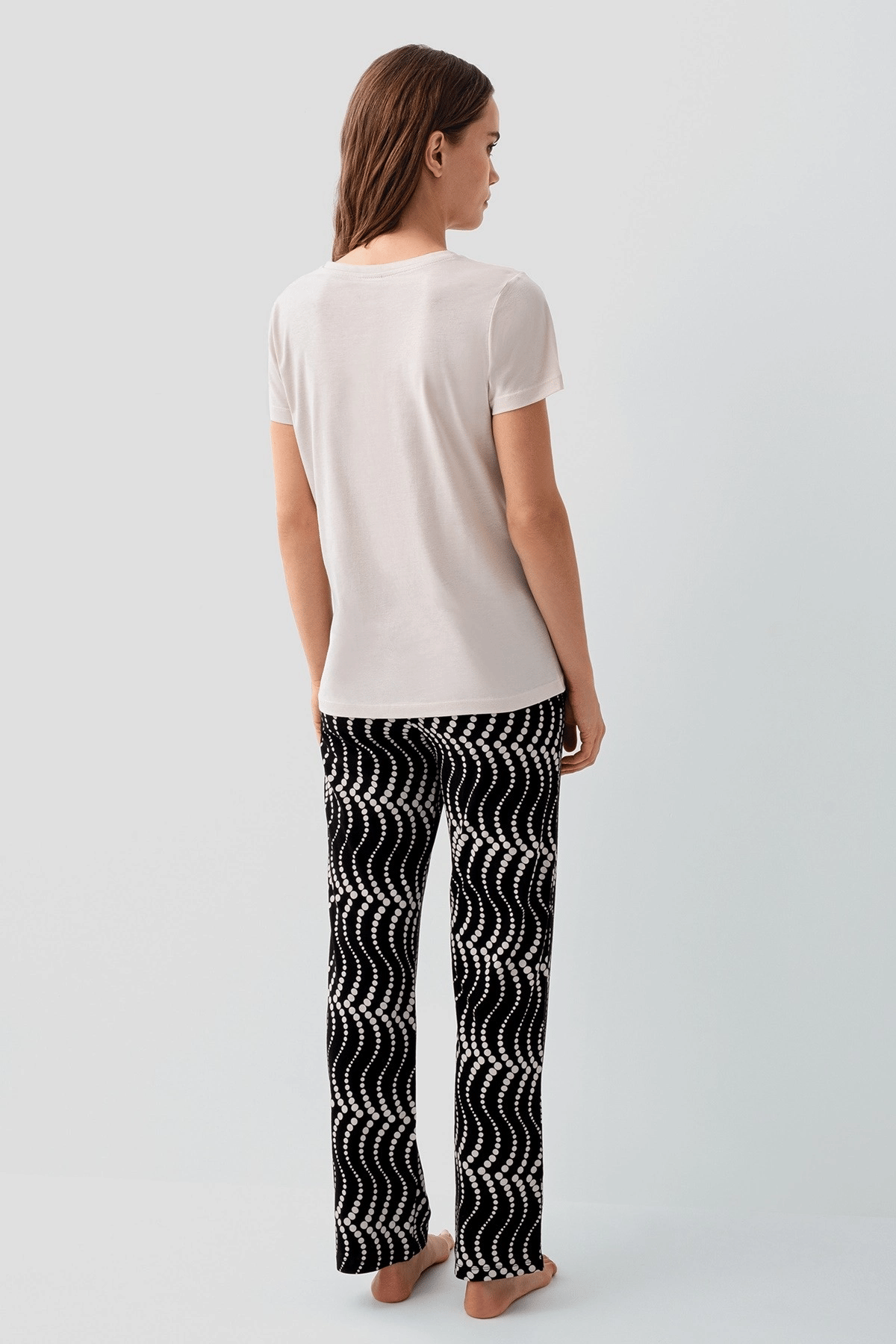 Pierre Cardin PC9165-S Kadın Kısa Kol Pijama Takımı