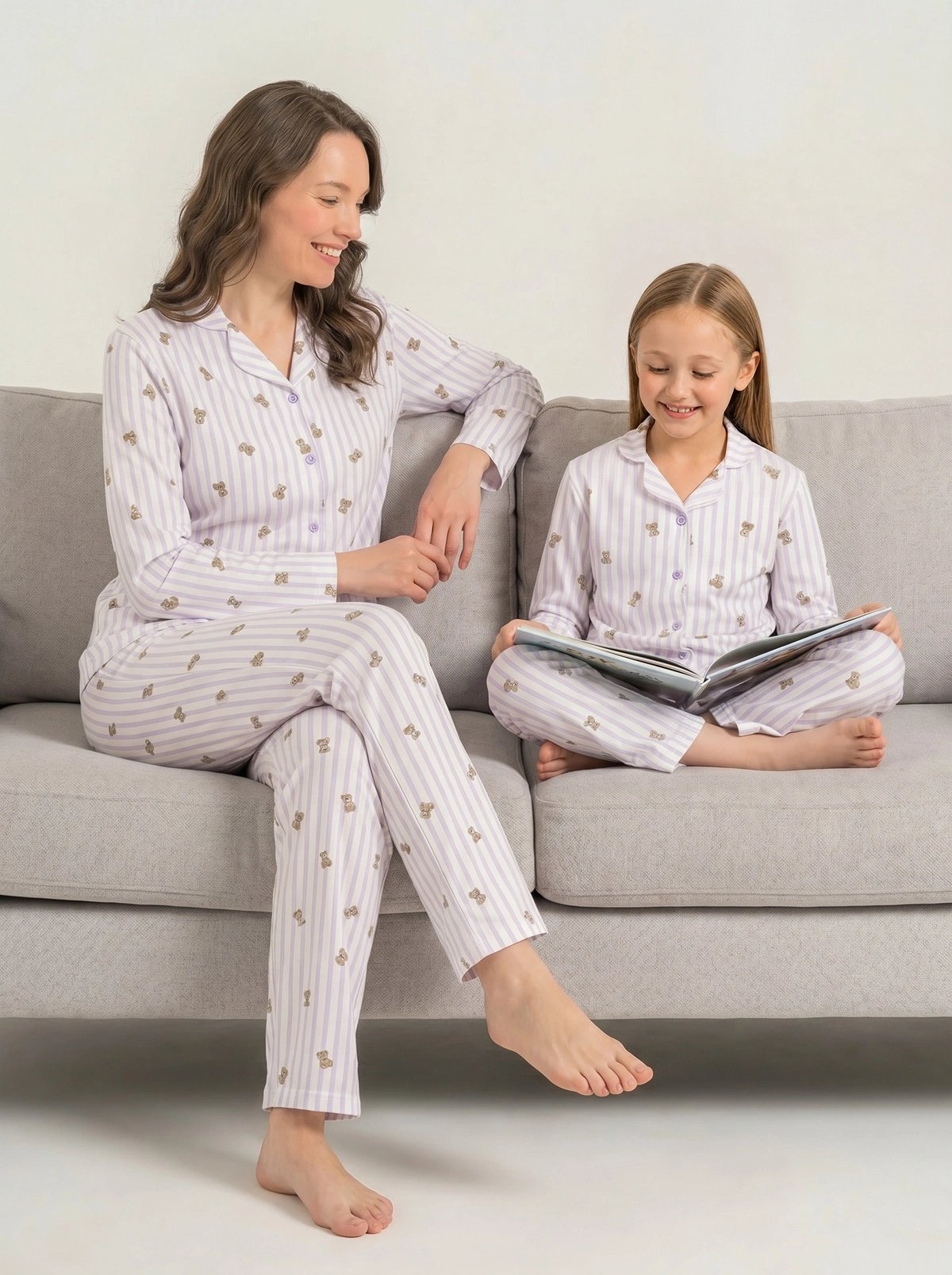 Rolypoly  Rp3913-S Kadın Gömlek Pijama Takım