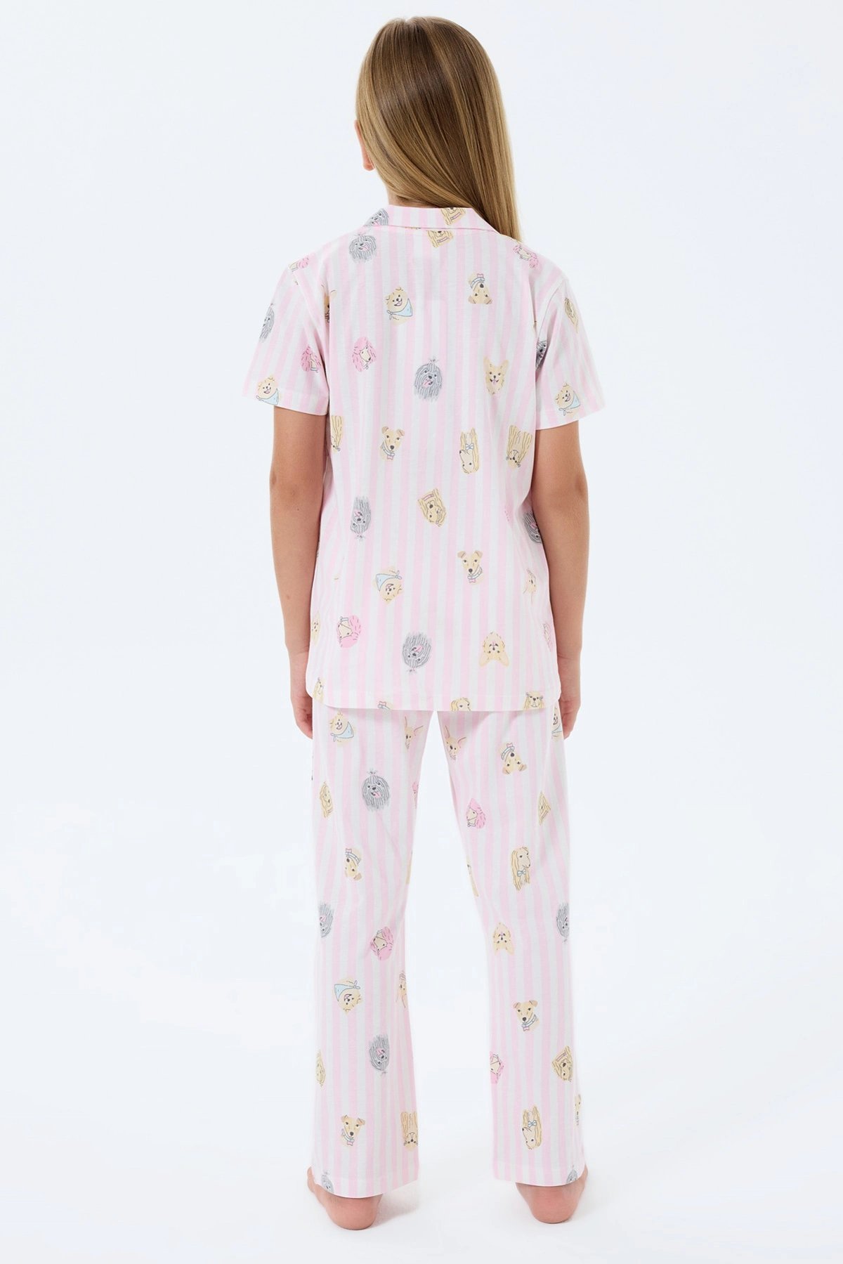 RolyPoly 3809-2 Kız Çocuk Kısa Kol Pijama Takımı