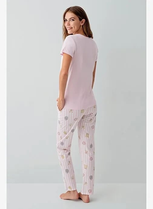 RolyPoly RP3810-S Kadın Kısa Kol Pijama Takımı