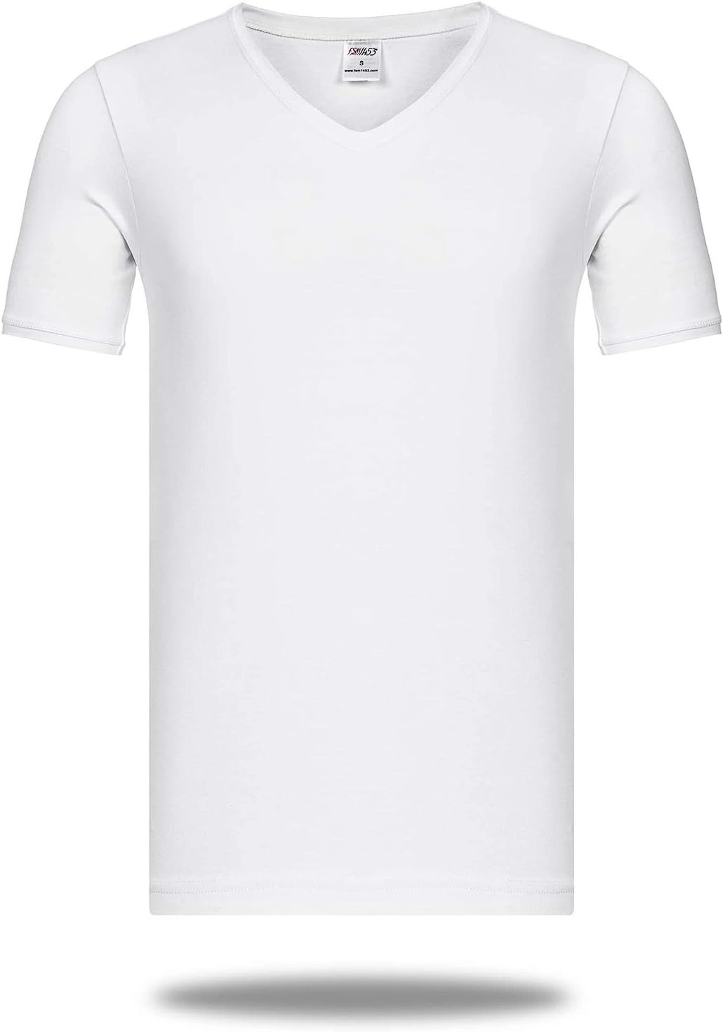 Star 206 Modal Yarım Kol V-Yaka T-Shirt Atlet