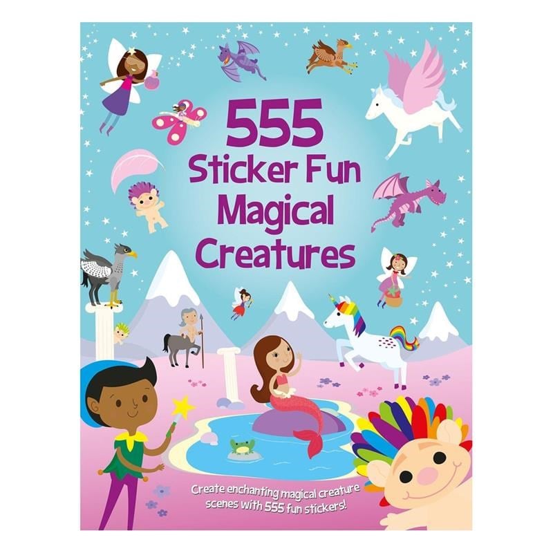 555 Sticker Fun - Magical Creatures