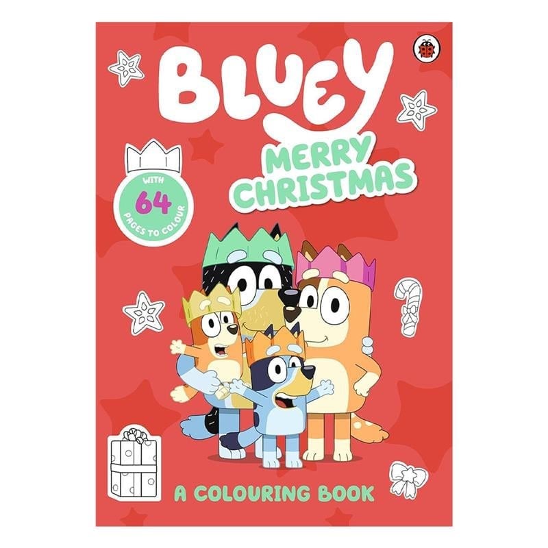 Bluey - Merry Christmas Colouring Book