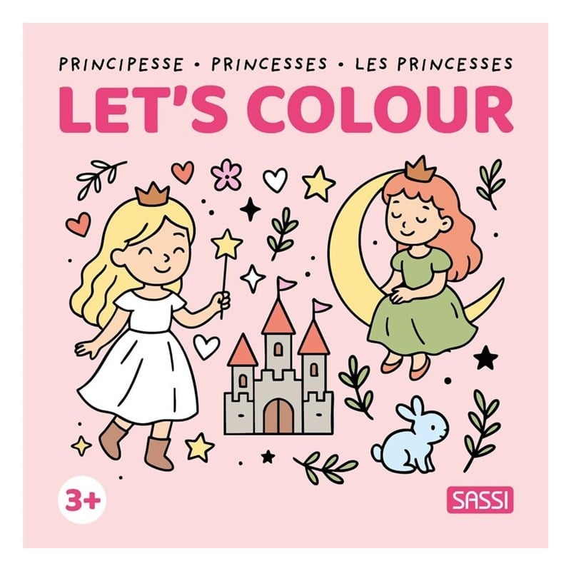 Colourıng Books Square - Princess