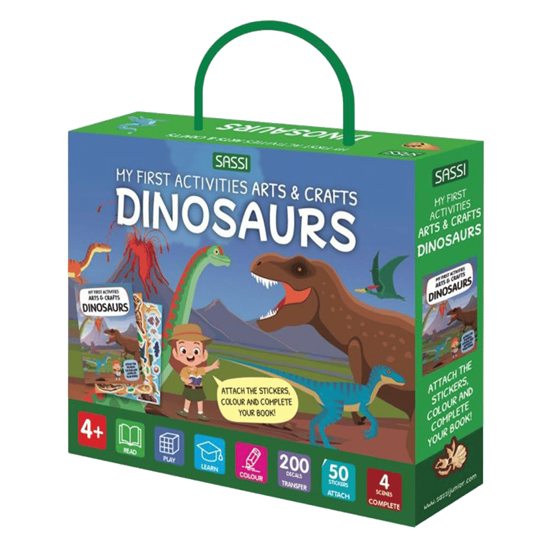 My First Activities Arts And Crafts - Dinosaurs