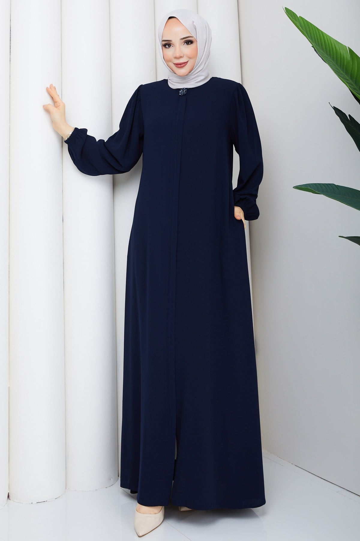 MODERN KESİM ZARİF FERACE / Lacivert