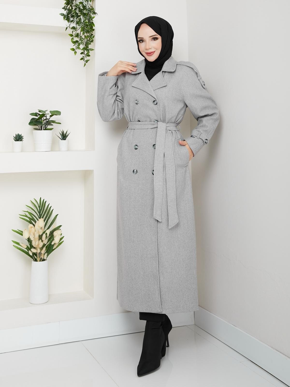 OVERSİZE KAŞE / Gri