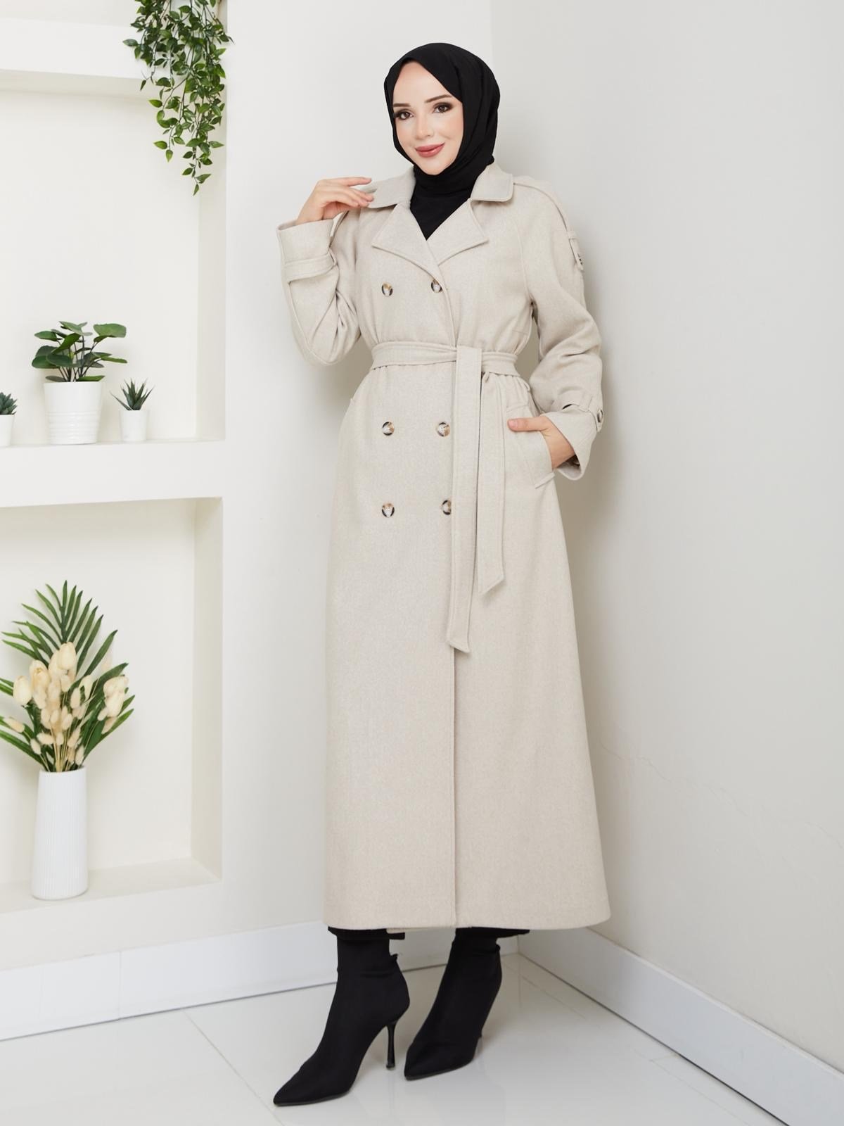 OVERSİZE KAŞE / Krem