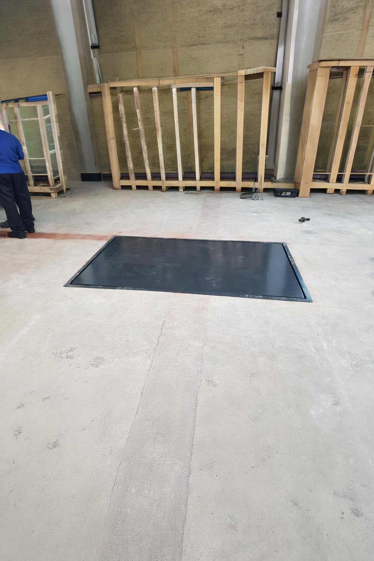 120 x 150 Cm 2000 Kg Gömme Baskül