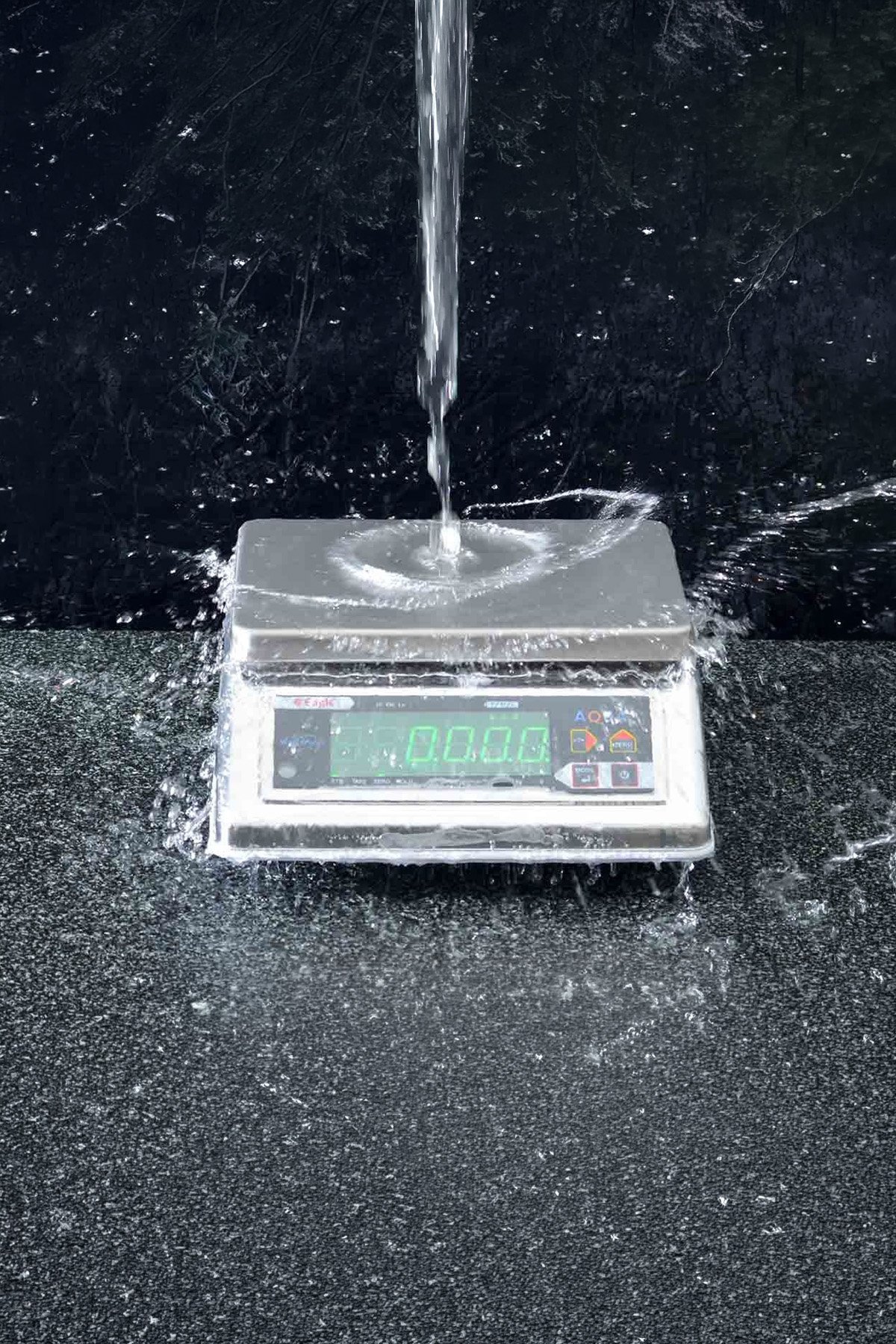 AQUA Paslanmaz ve Su Geçirmez 30 Kg 1 Gr Terazi