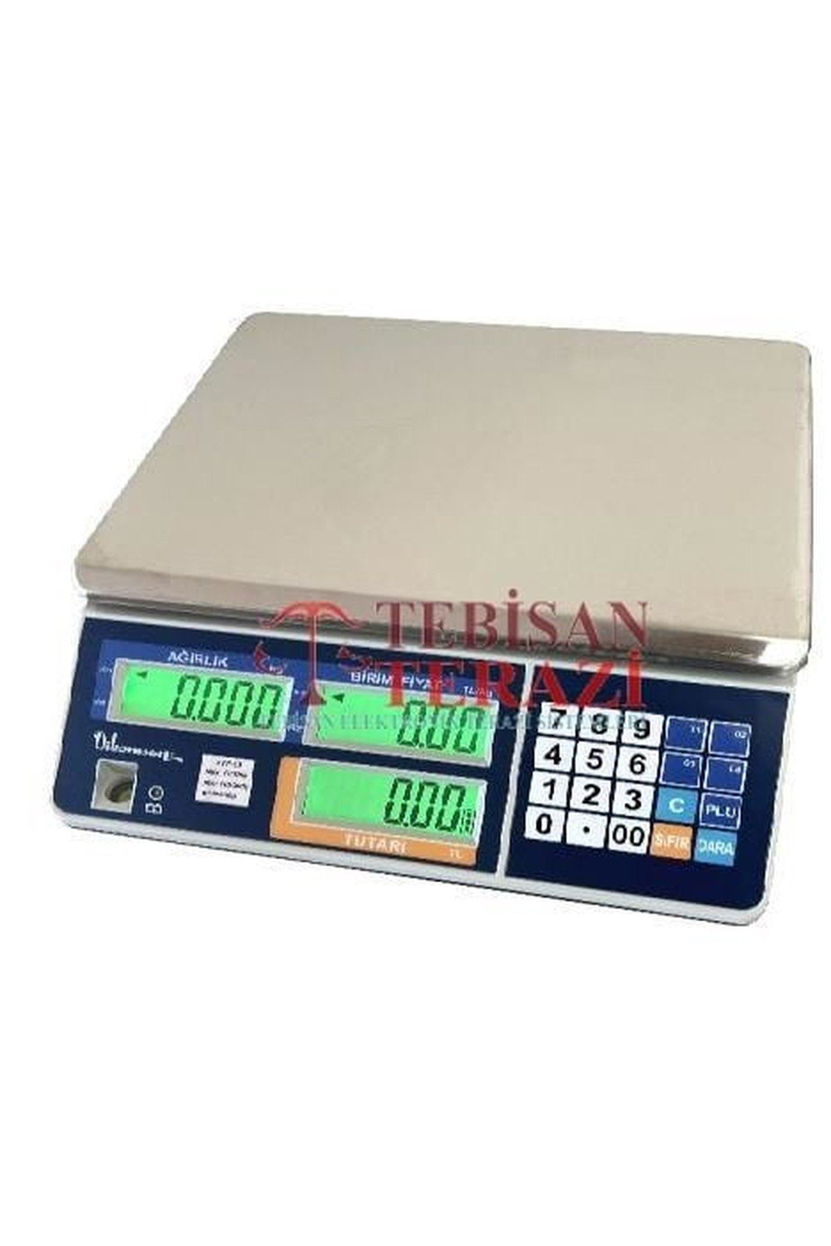 ATP-15 KG X 2 / 5 GR FİYAT HESAPLAMALI TERAZİ