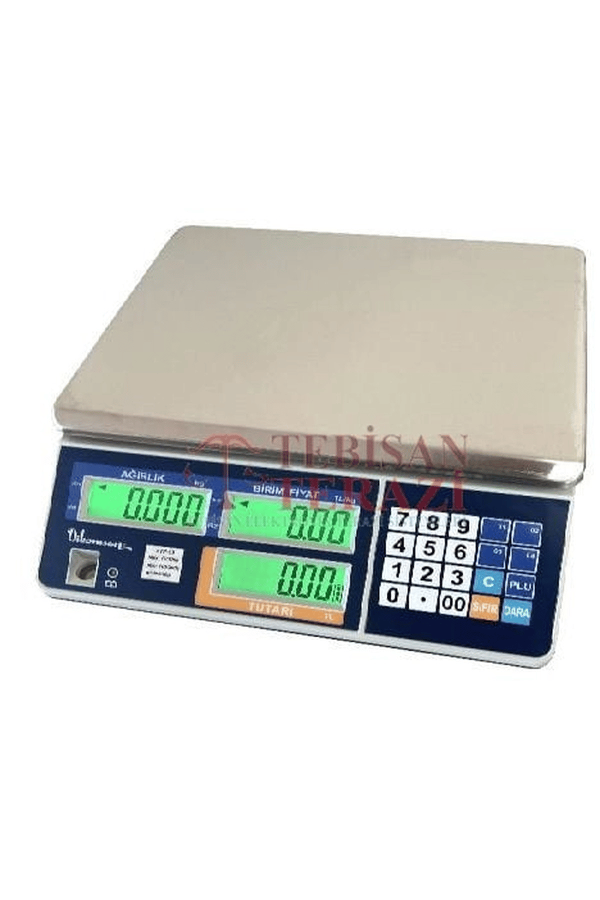ATP-30 KG X 5 / 10 GR FİYAT HESAPLAMALI TERAZİ
