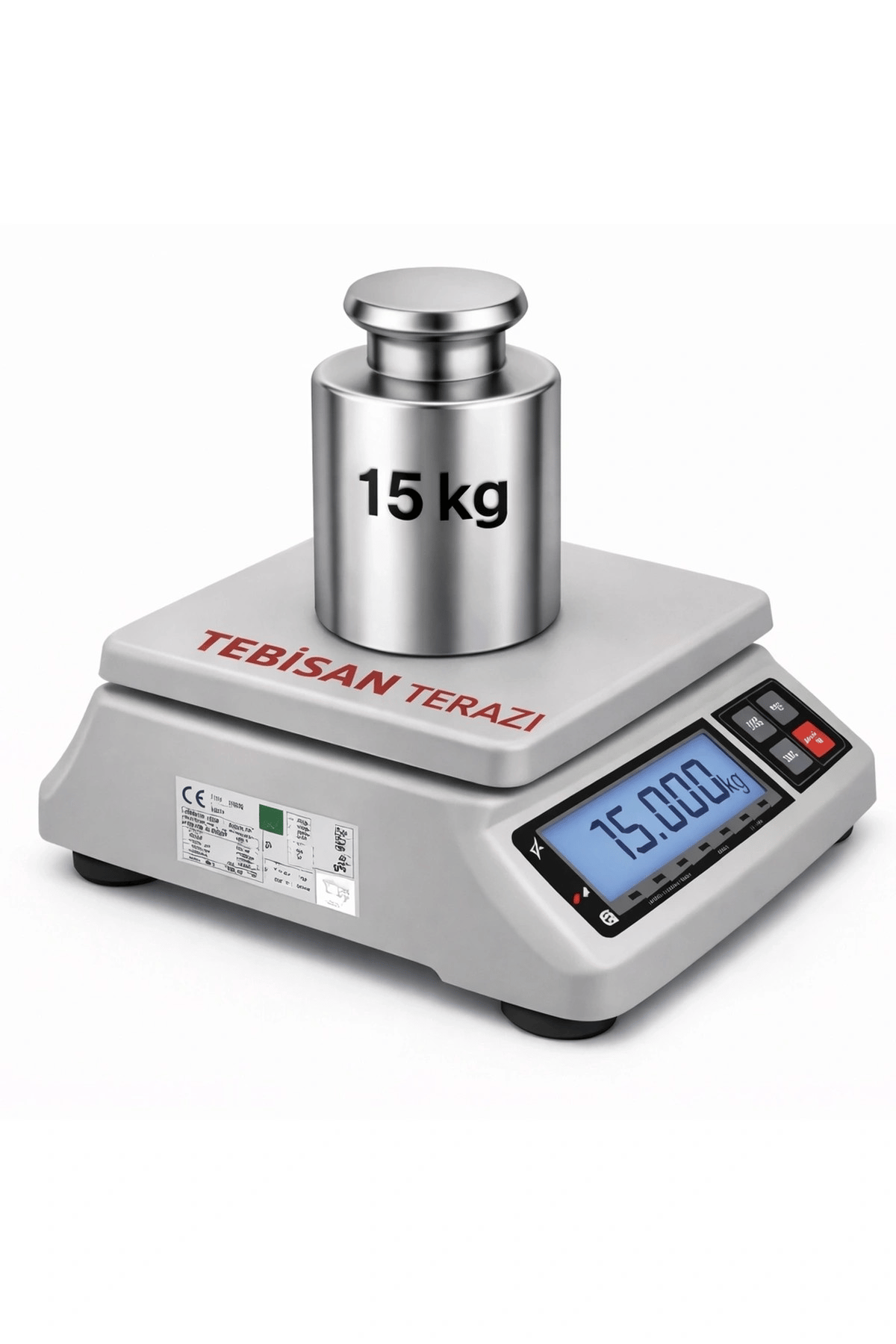 BT 15 KG X 2 / 5 GR ONAYLI TARTIM TERAZİSİ