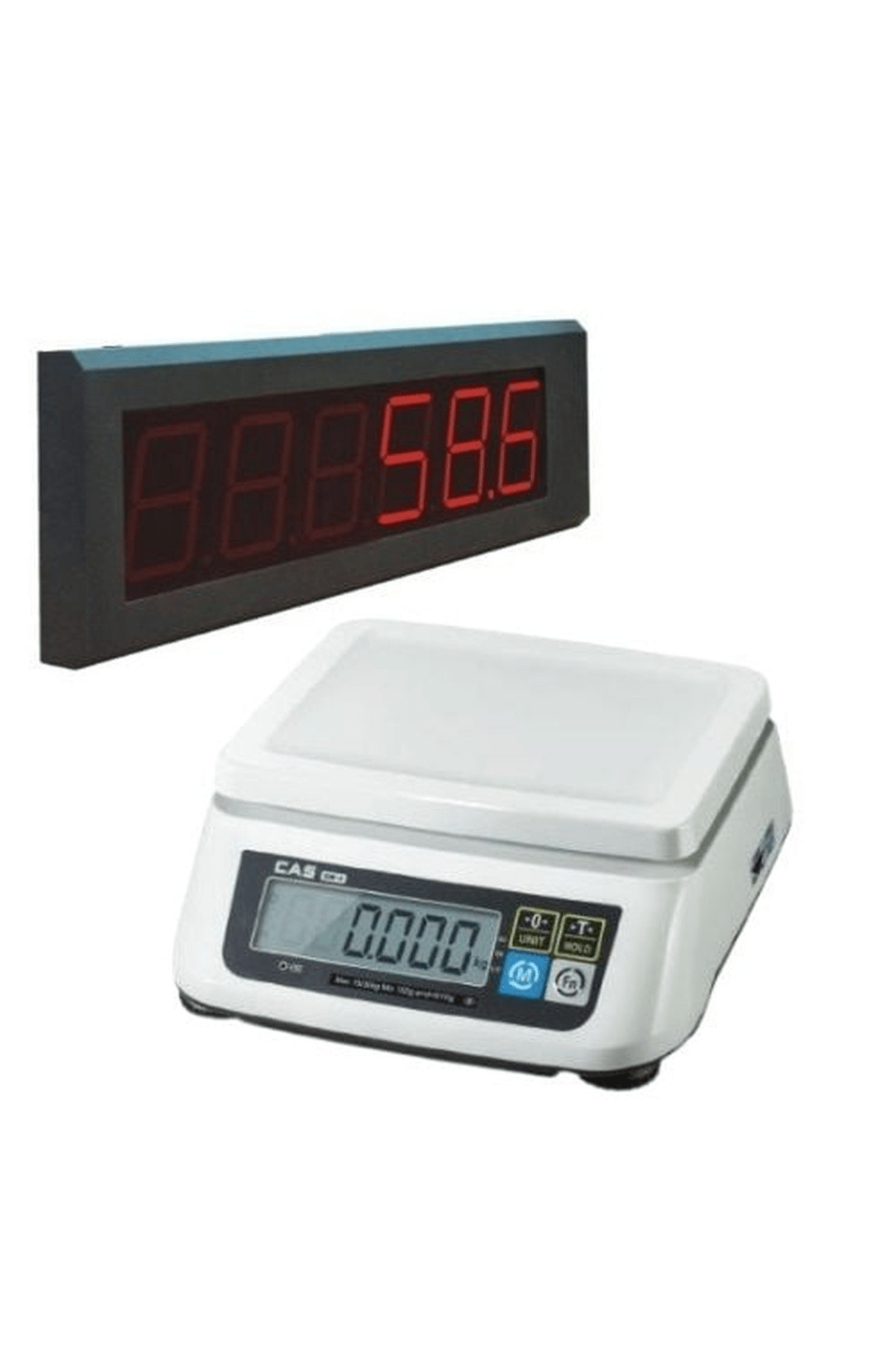 CAS /SW II - Tartım Terazi 30 kg Onaylı Müşteri Ekranı