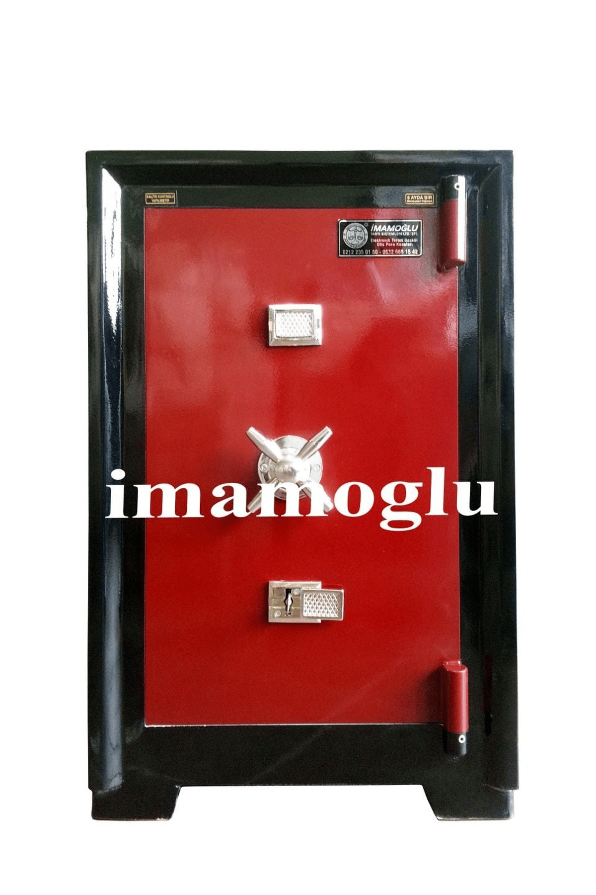 Çelik Para Kasası 70 cm 150 Kg Tek Kapılı Kademeli Kilit