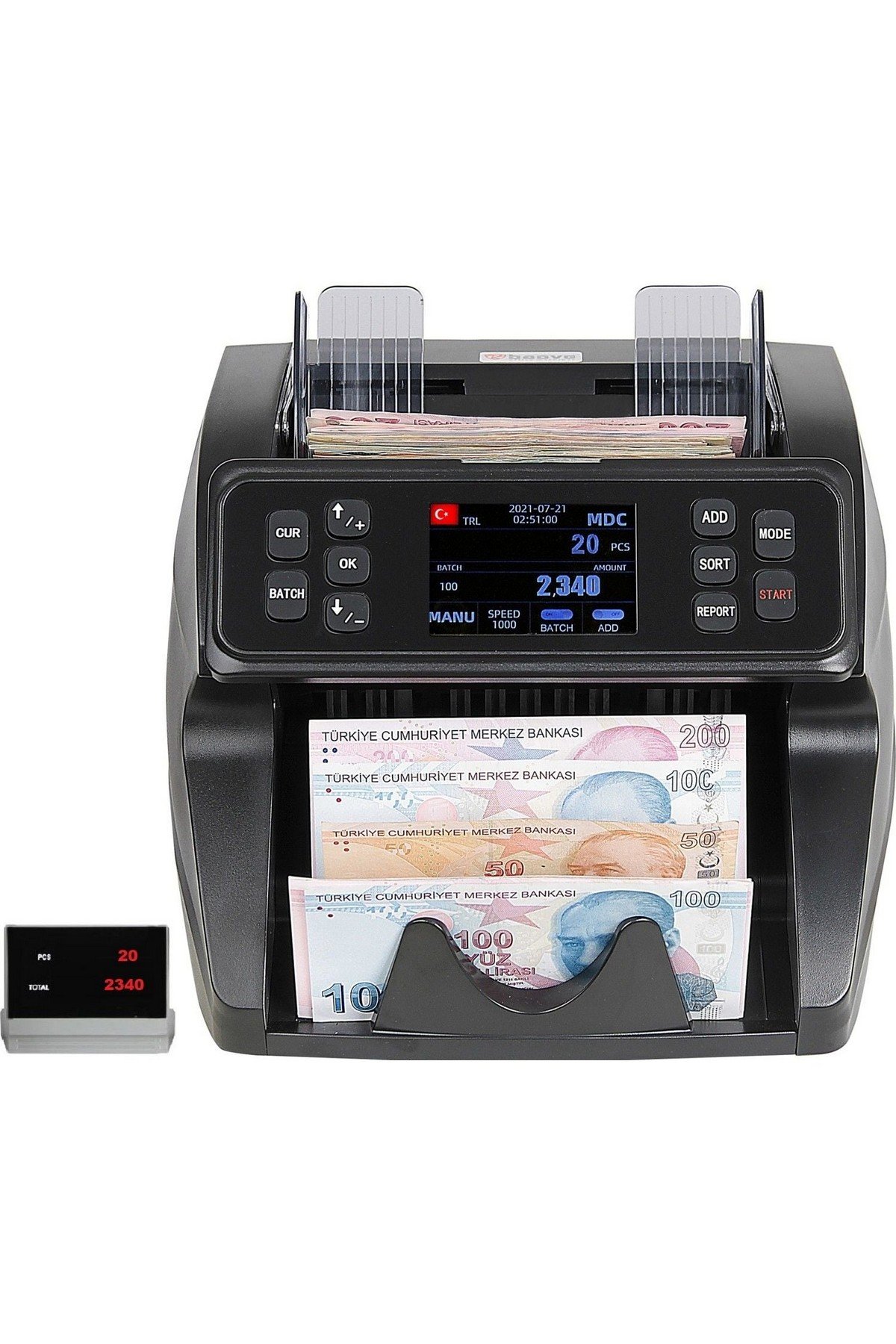 CL-1000 7 Ülke Para Sayma Makinesi