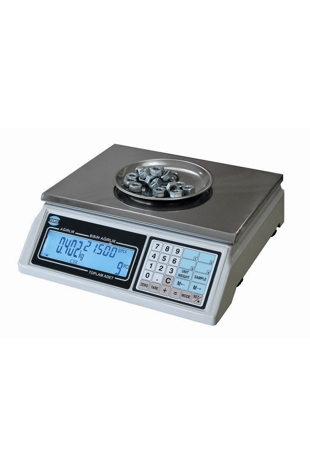Densi PC Parça Sayıcı Terazi 30 KG - 1 gr
