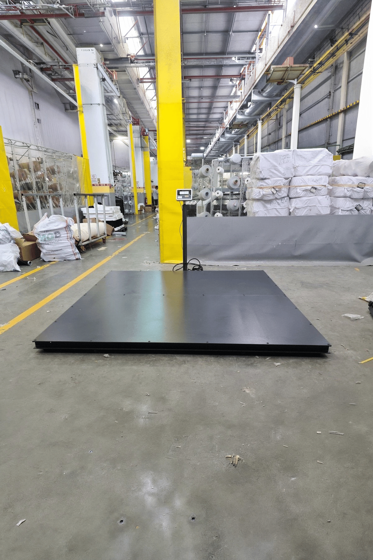 Düz Platform Kantar 150x200 Cm 3 Ton Şarjlı 4 Hücreli