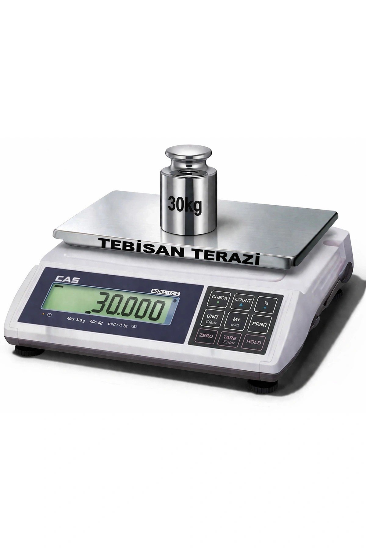 ED-H 30 KG X 1 GR TARTIM TERAZİSİ