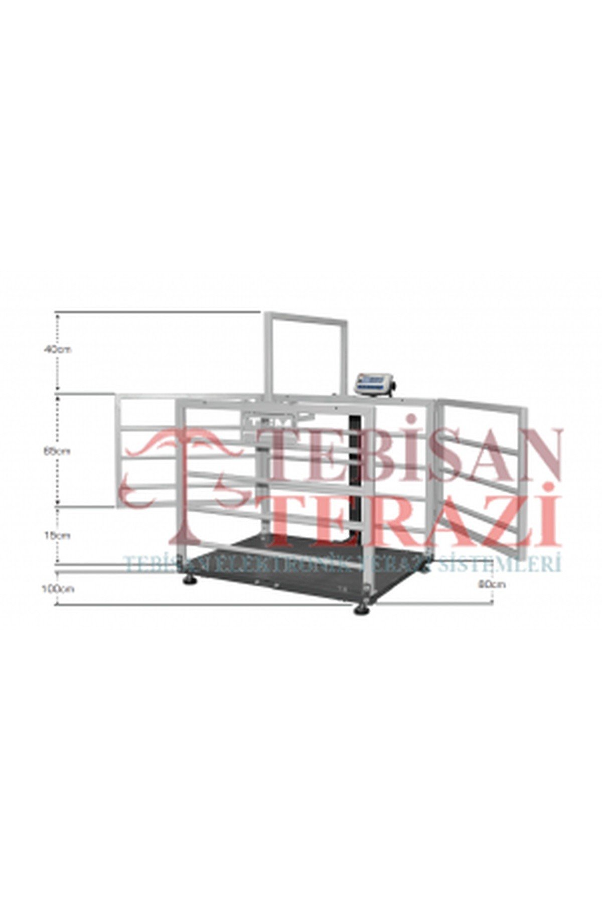 EKO 600 KG X 100 GR 70 X 100 CANLI HAYVAN BASKÜLÜ