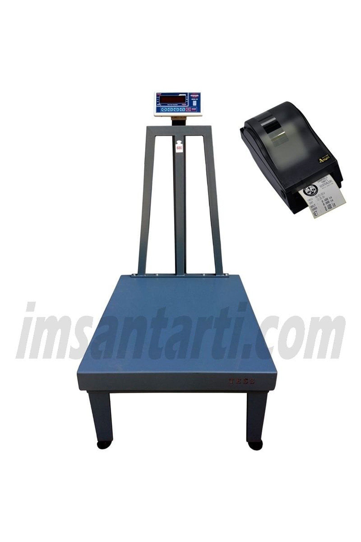 Elektronik Ayaklı Yazıcılı Baskül 80x90 cm - 600 kg