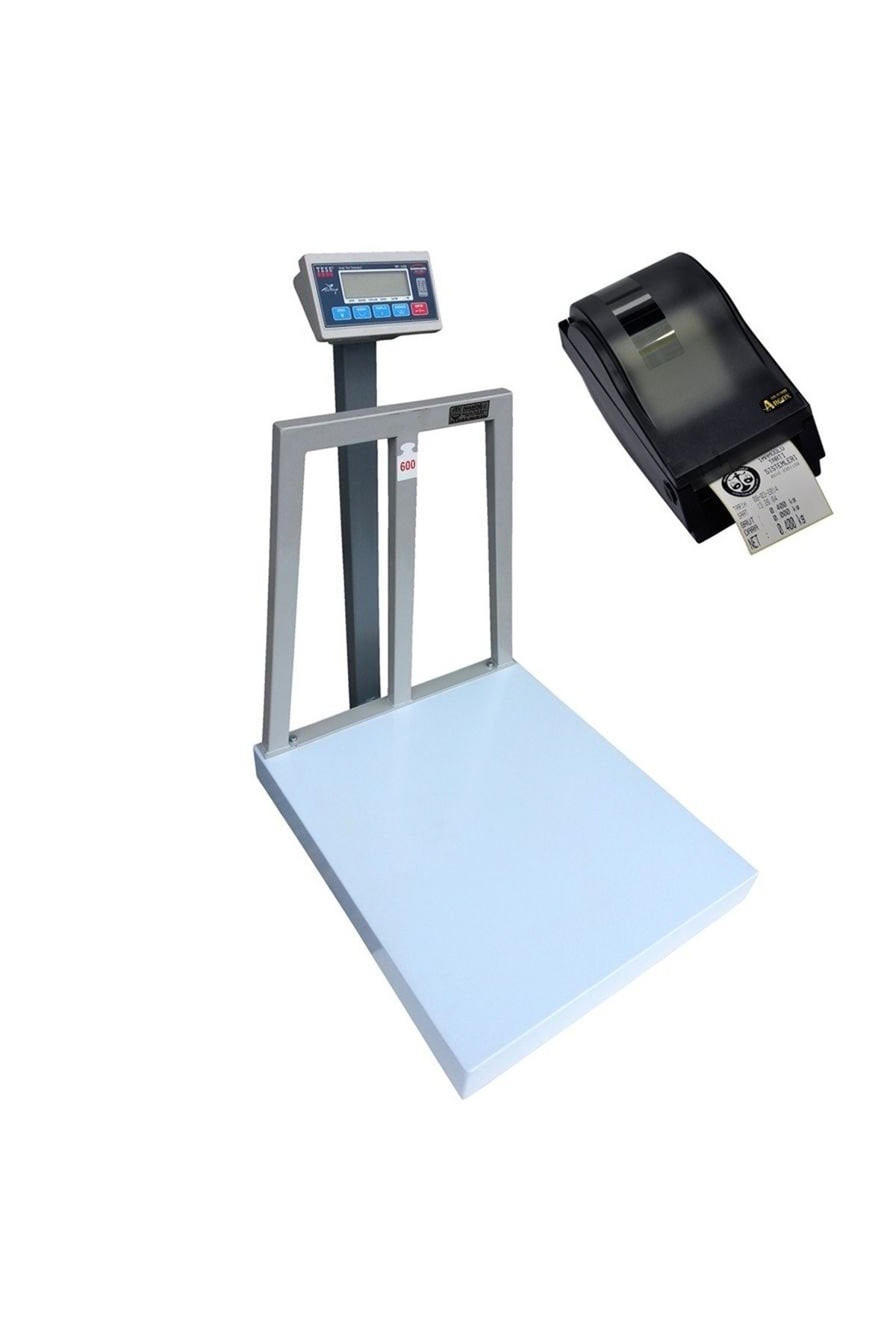 Etiket Yazıcılı Baskül 60x70 cm - 600 kg