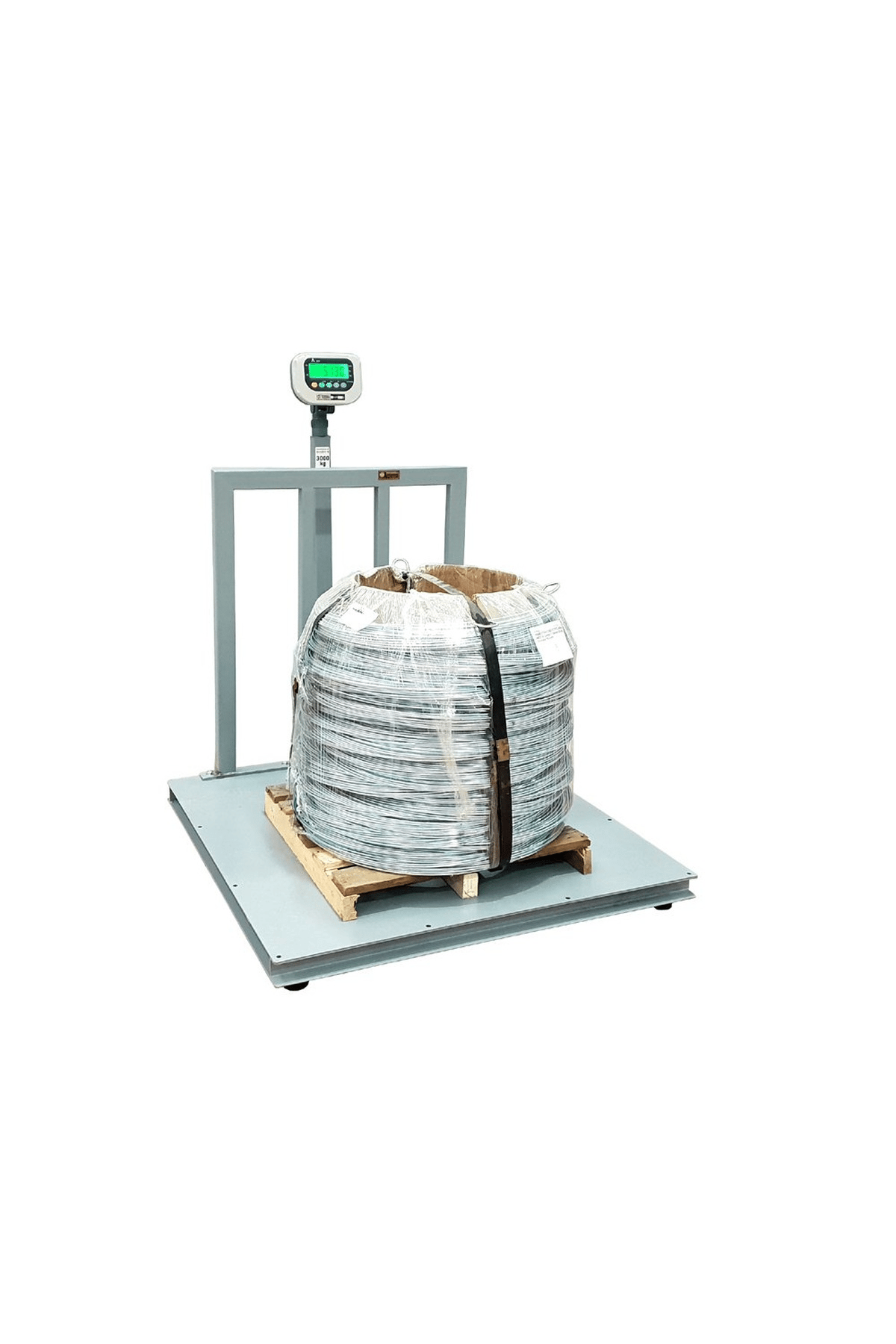 İmmax Dayama Siperli Ağır Hizmet Baskülü 3 Ton 100x150 Cm Özel Üretim