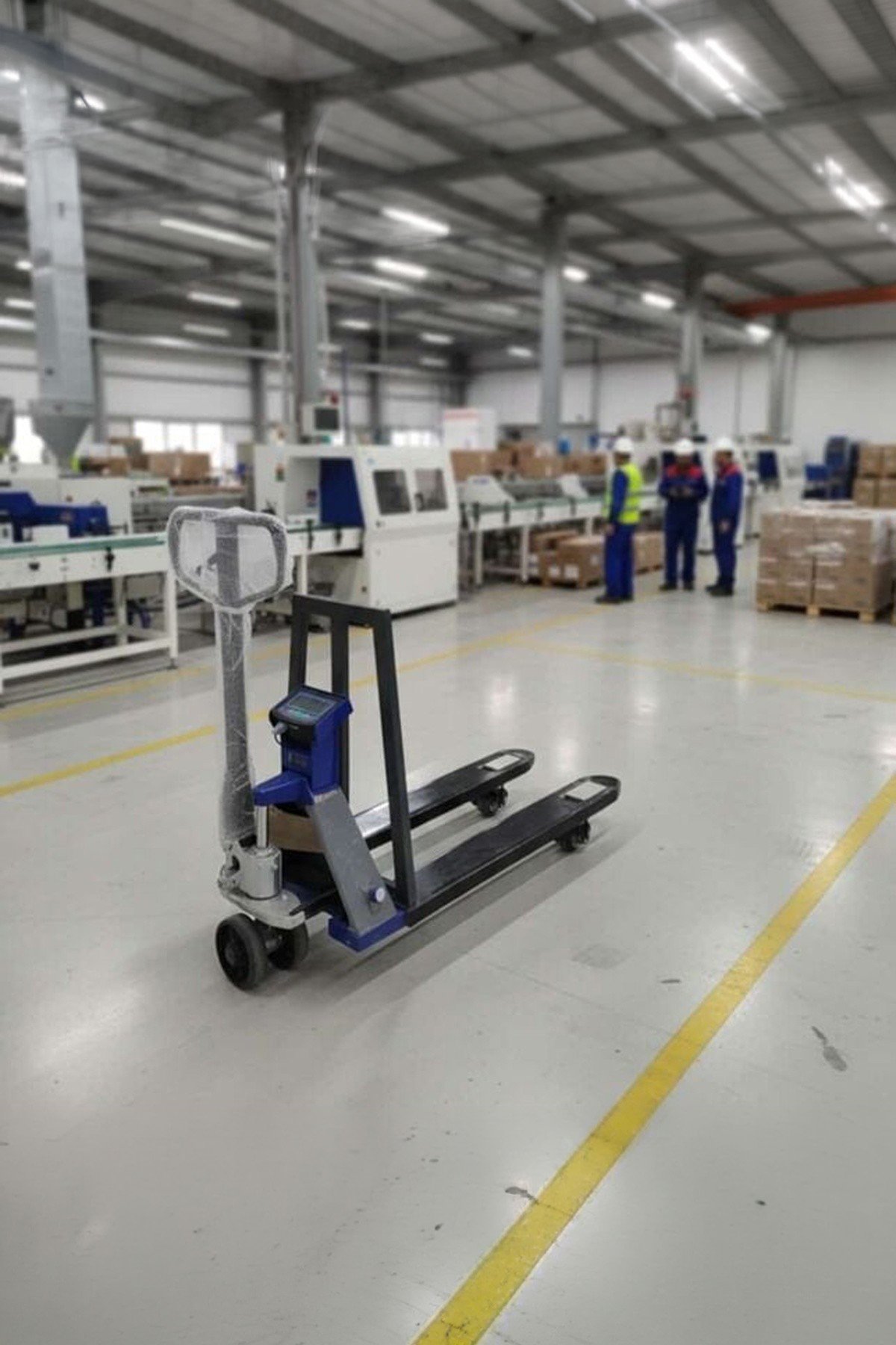 Neck Siperli Transpalet Baskül 2 Ton Döküm Pompalı