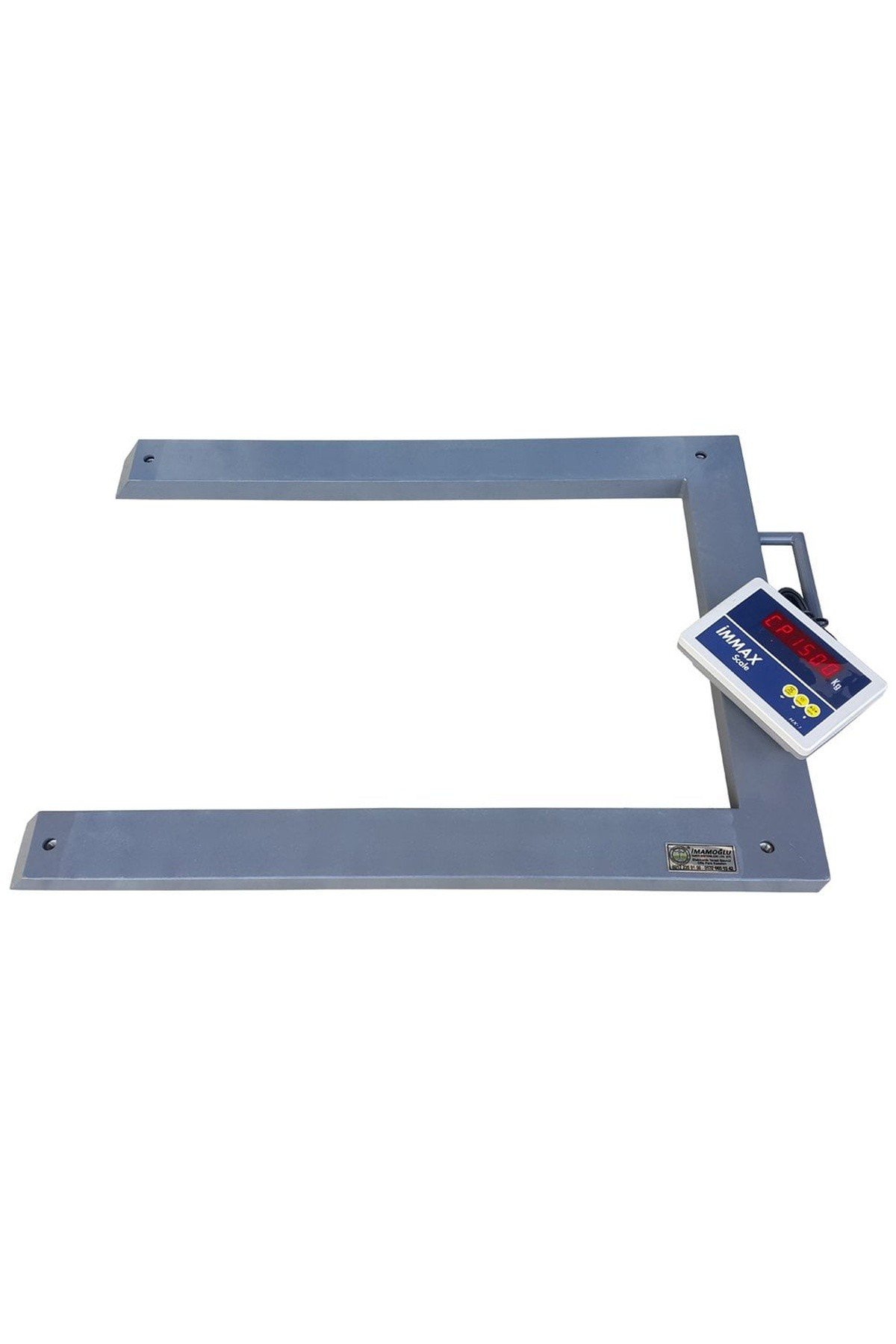 Palet Tipi U Baskül 80x120 3 Ton