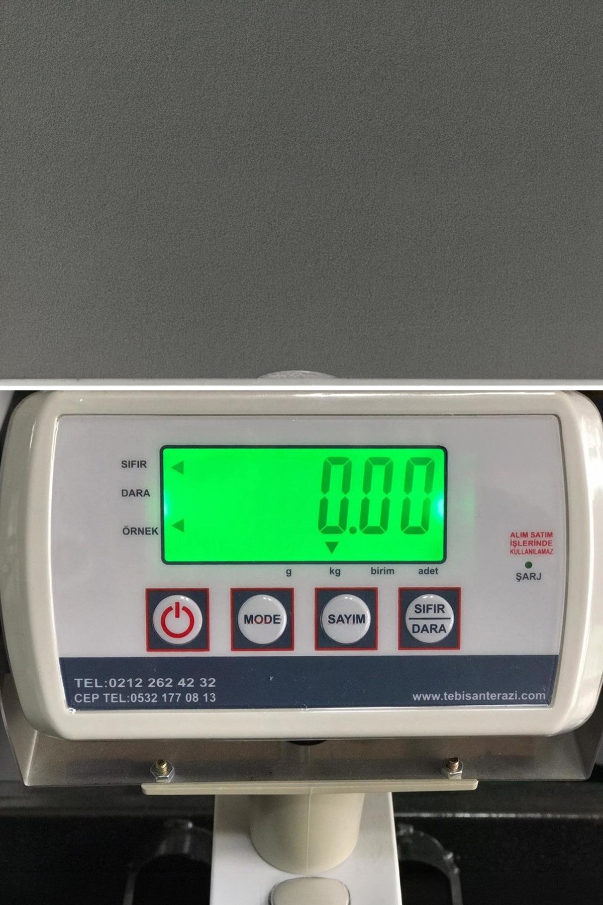 SC 600 KG X 200 GR 70 X 100 CANLI HAYVAN BASKÜLÜ ( KÜÇÜK BAŞ )