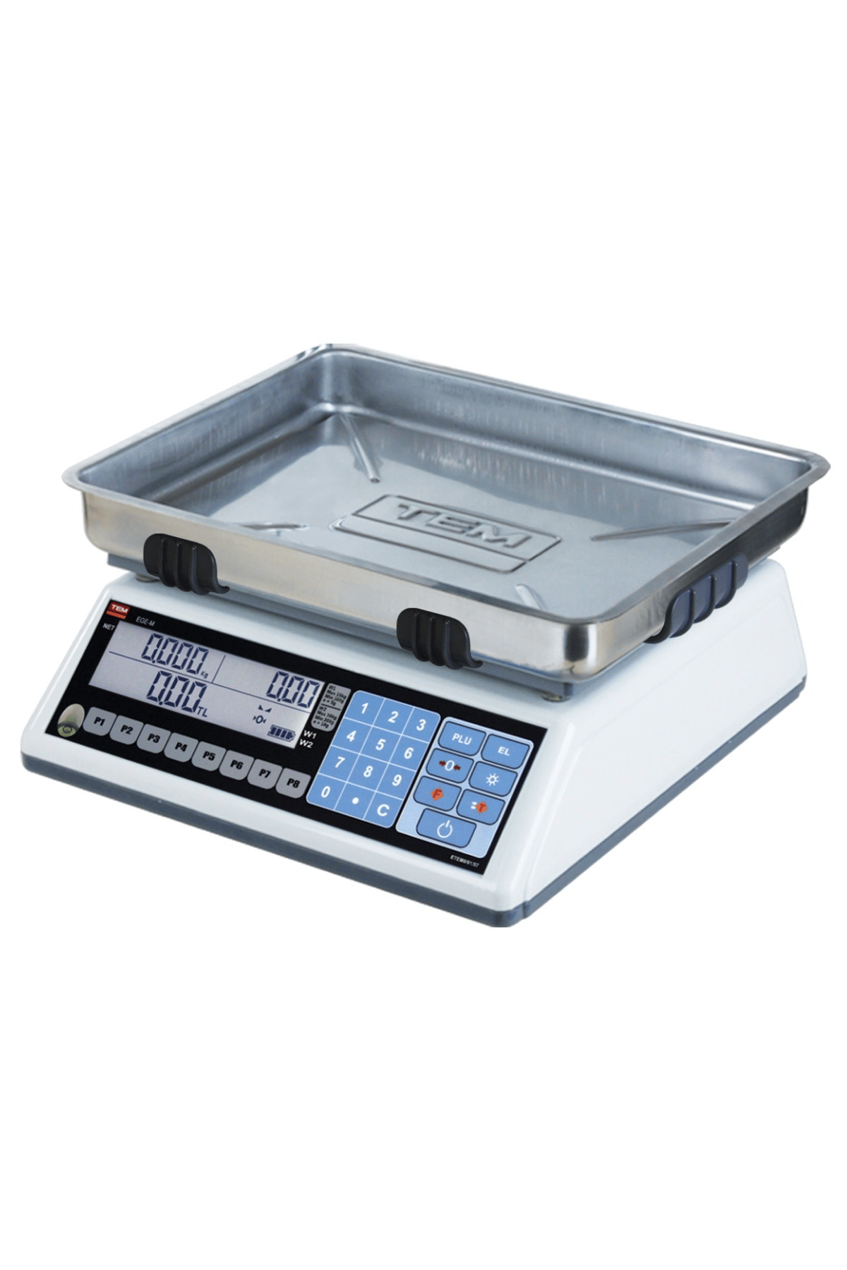TEM -Elektronik Onaylı 60 kg Pazarcı Terazi