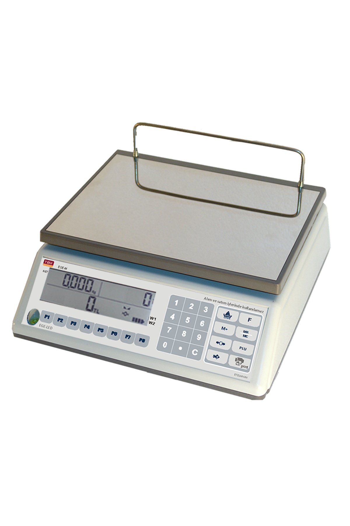 Tem NB Adet Sayıcı Terazi 15 Kg 0,5 gr Şarjlı