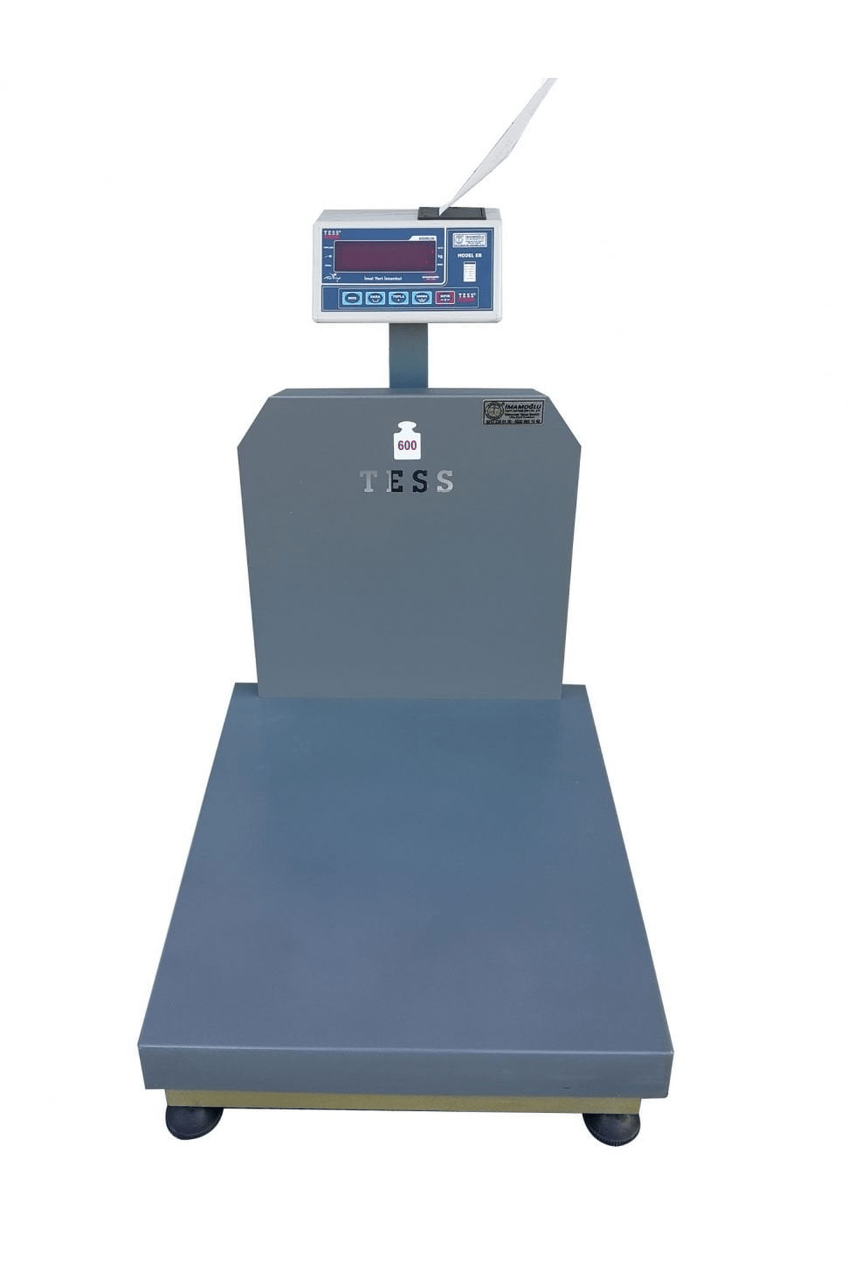 Tess Elektronik Yazıcılı Baskül 60x70 cm - 600 kg