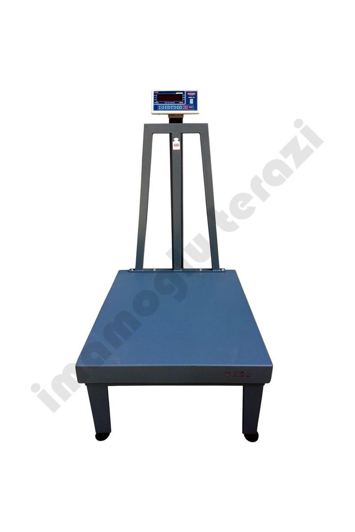 Tess -RP Ayaklı Baskül 80x90 cm 600 Kg Şarjlı Onaylı