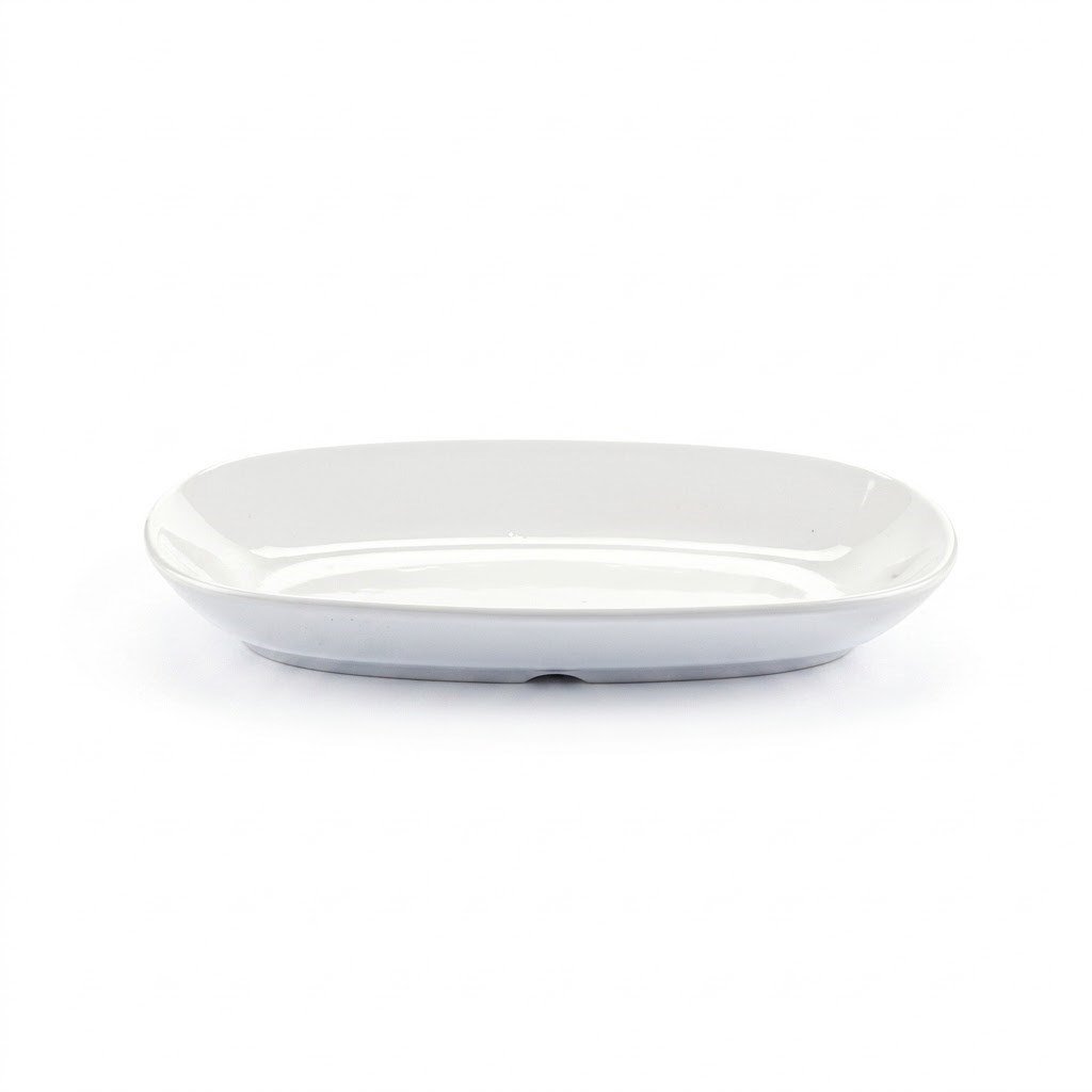 24 CM OVAL KAYIK TABAK MELAMİN EVOSET