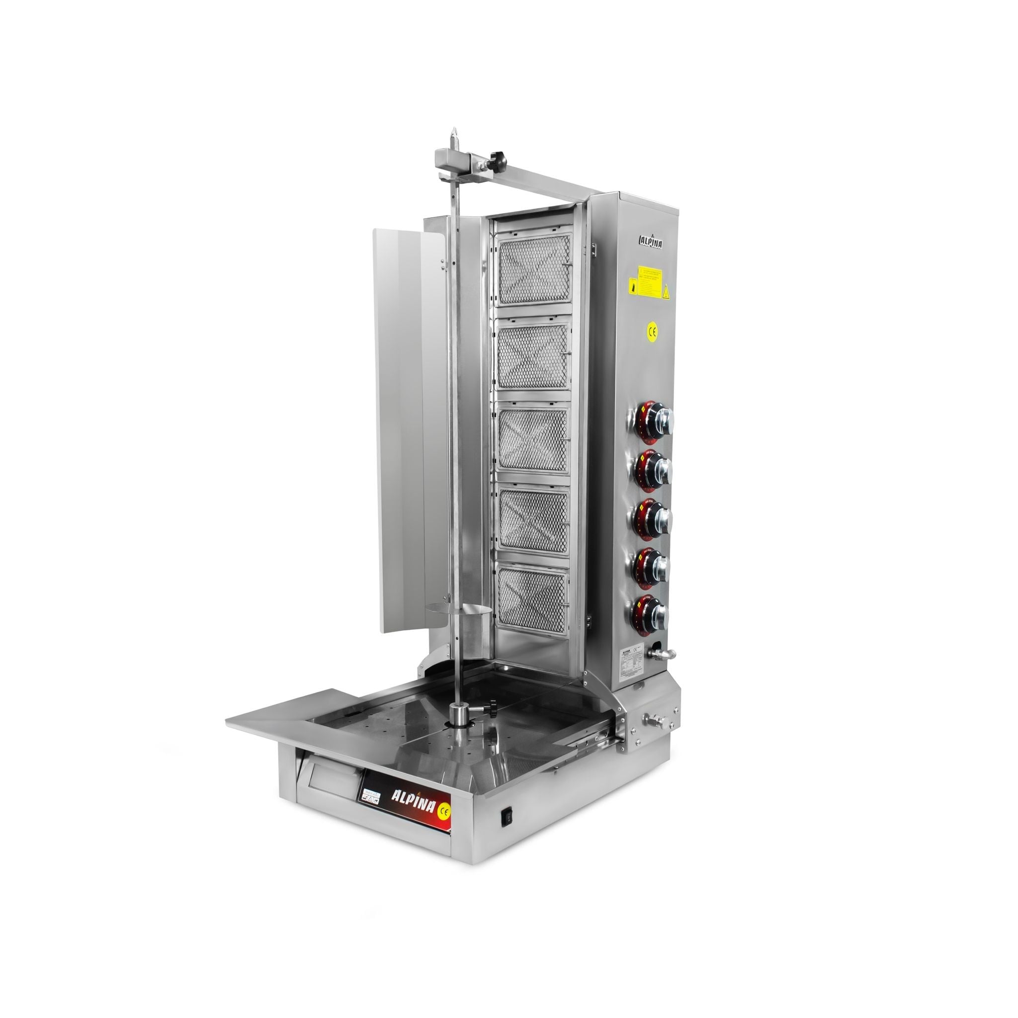 5Lİ ALTTAN MOTORLU DÖNER OCAĞI GAZLI ALPİNA