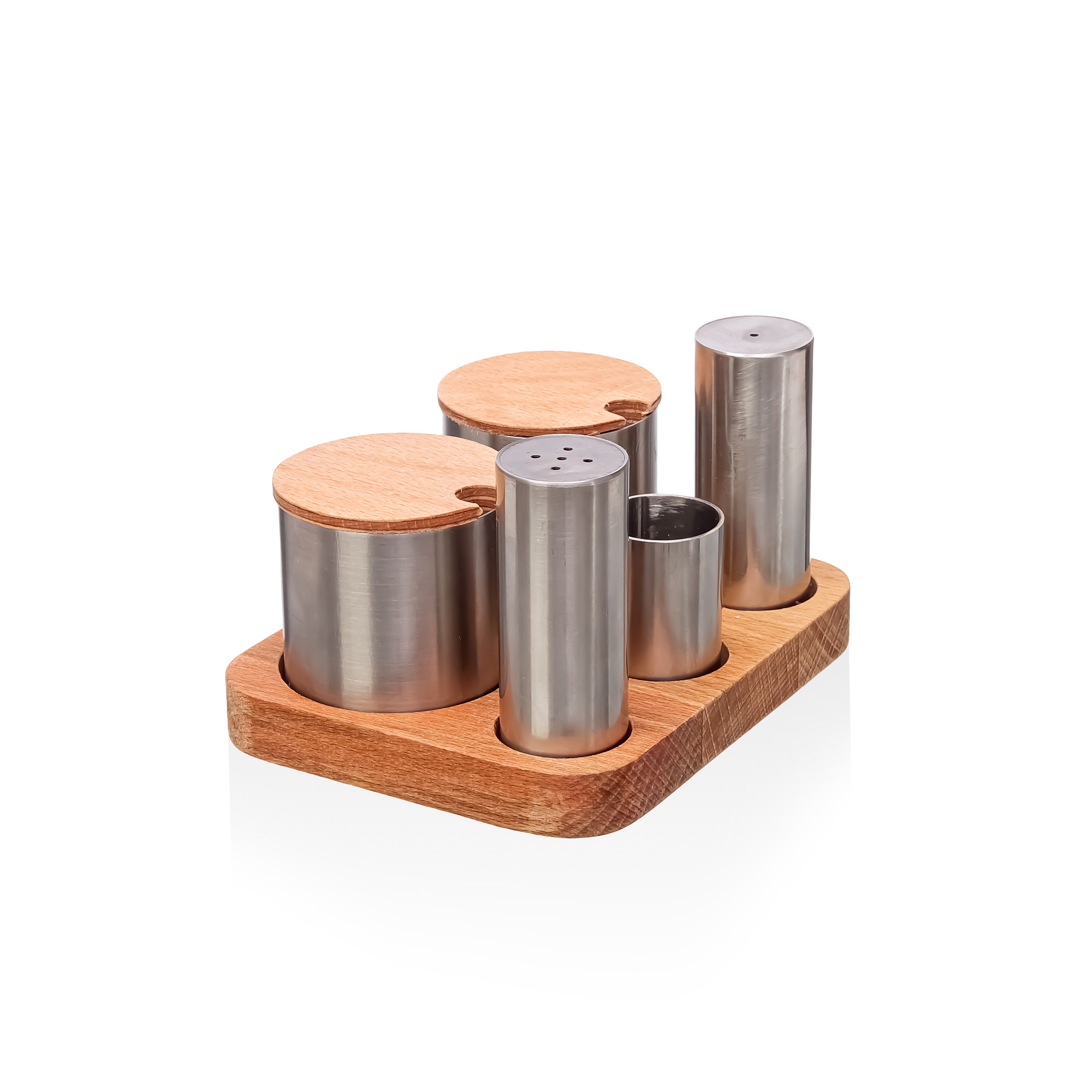 5Lİ TUZLUK TAKIMI KBT-133 KISMET STEEL