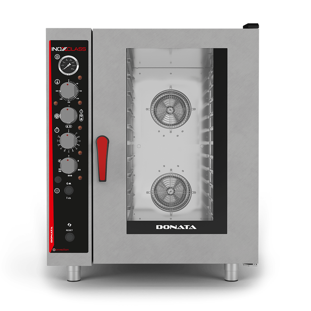 6 TEPSİLİ GAZLI PATİSERİ FIRIN D06EG INOXCLASS
