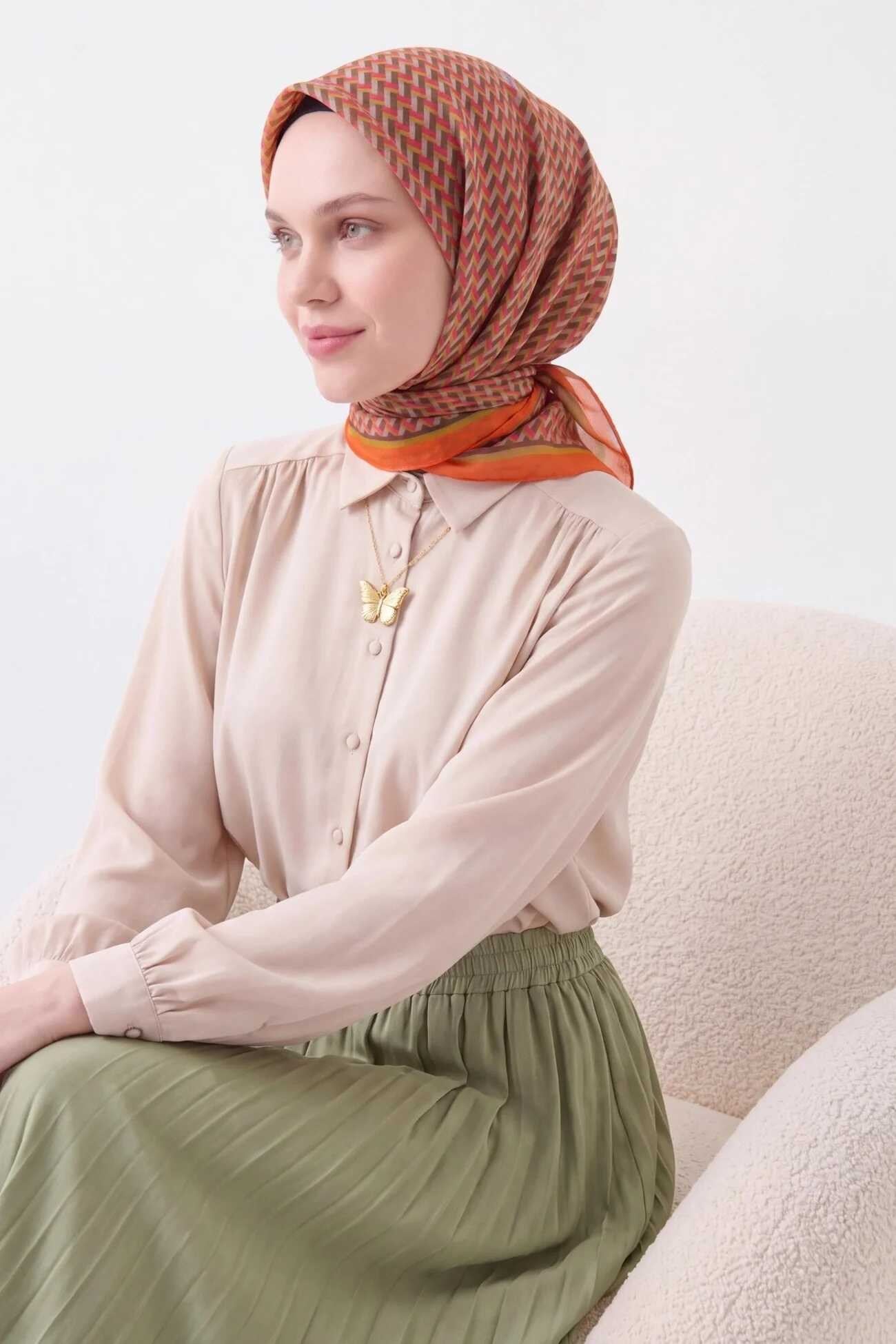 Silkhome Olinda İpek Eşarp